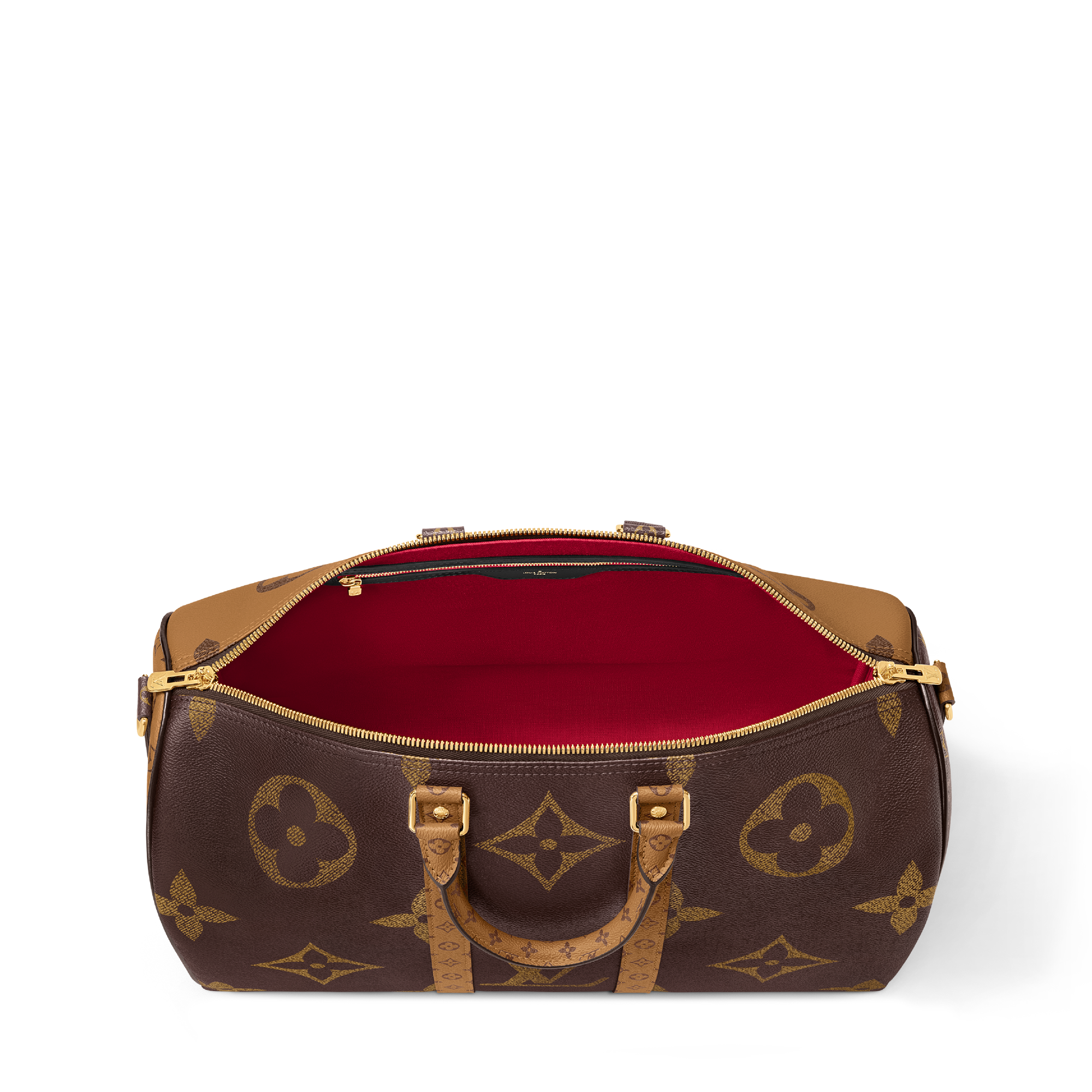 Inside Louis Vuitton Damier Luggage Louis Vuitton Duffle Bag Red