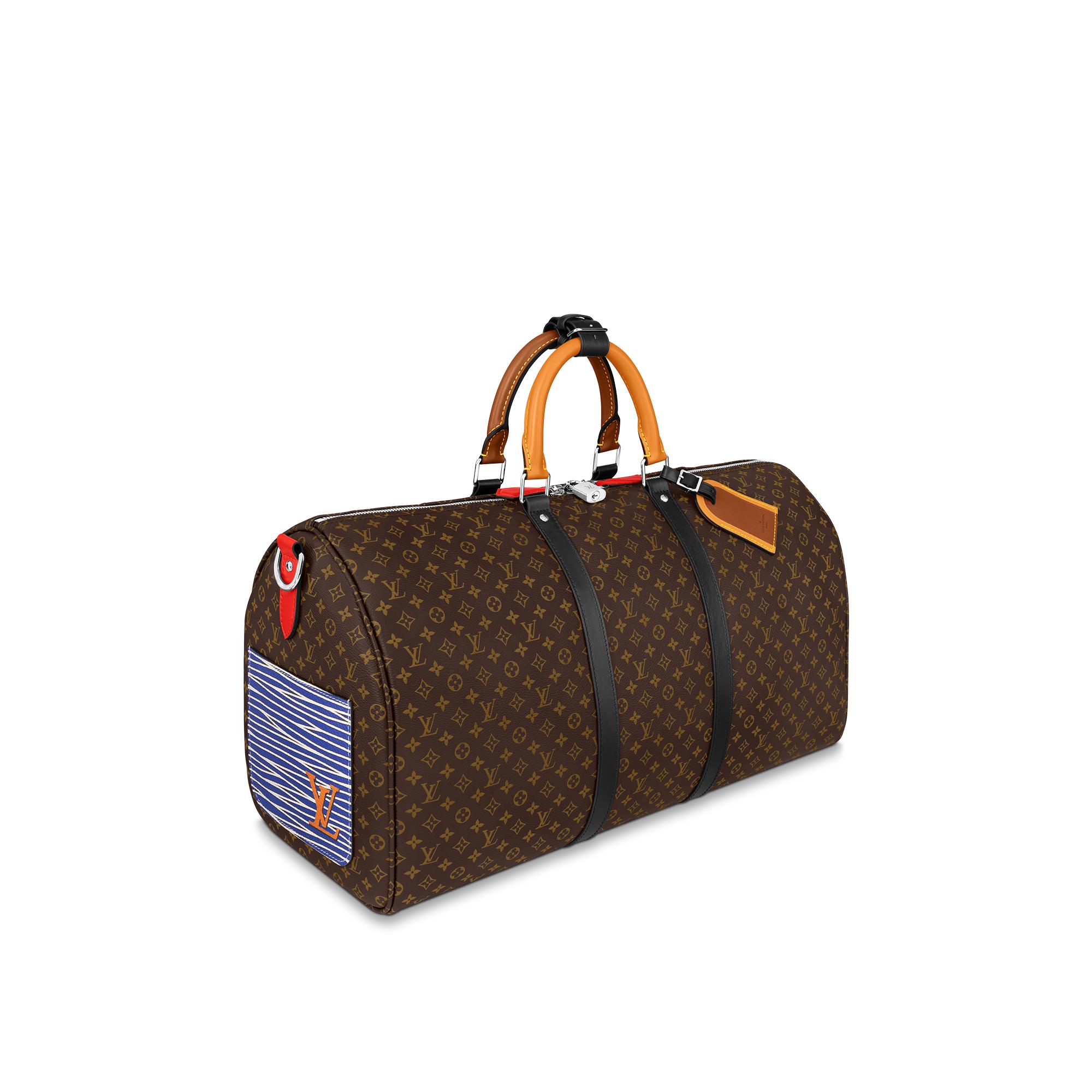 louis vuitton keepall bandouliere monogram