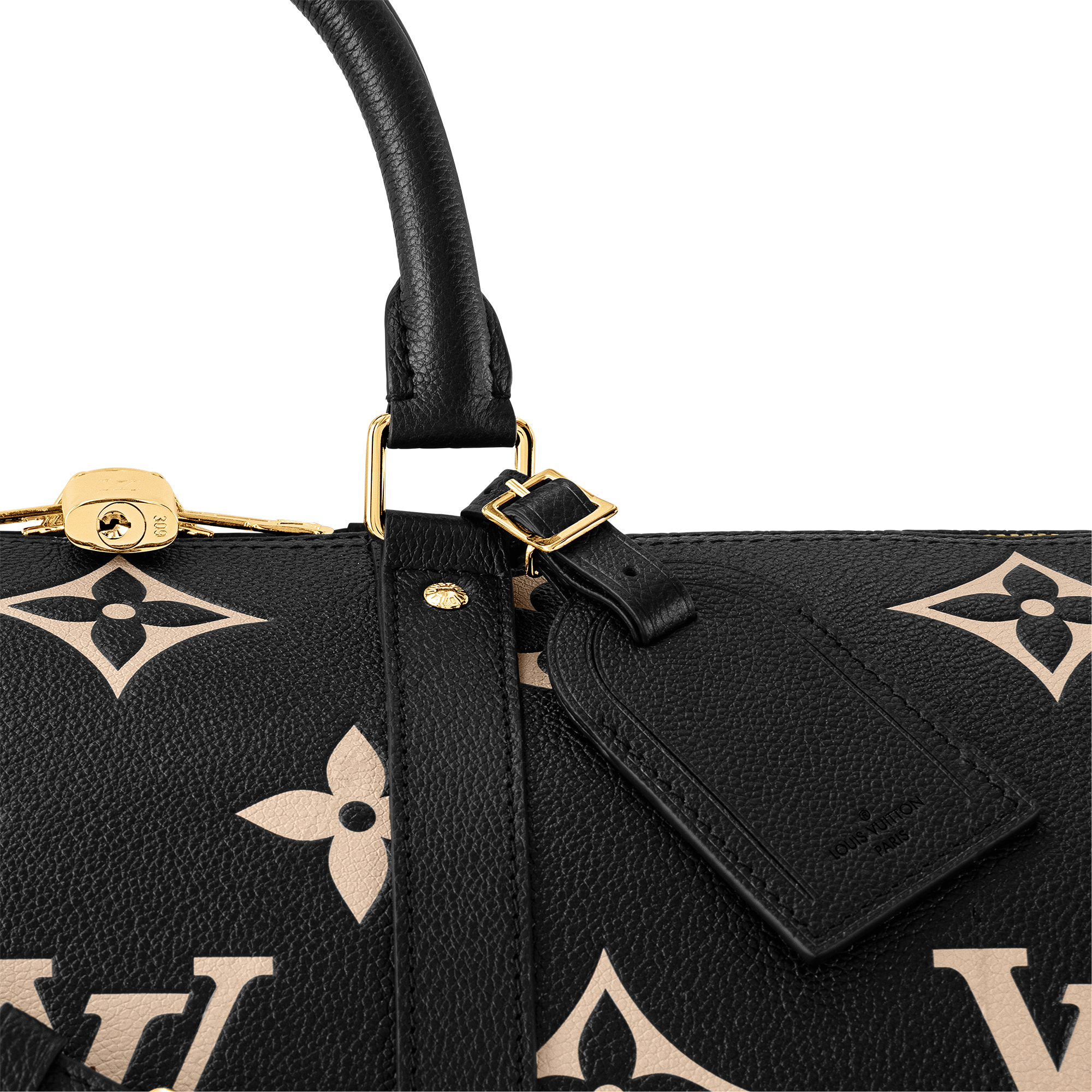 Keepall Bandoulière 45 Monogram Empreinte Leather in Men