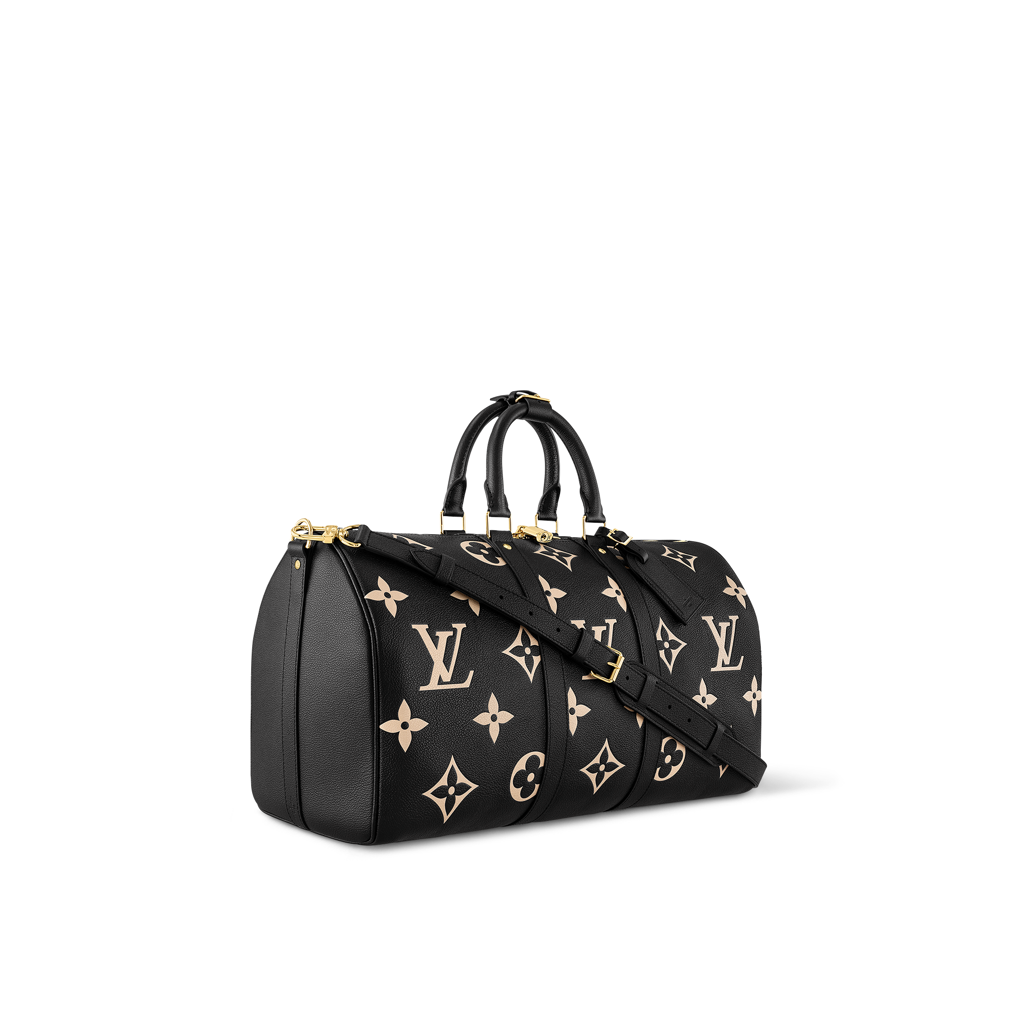 Keepall Bandoulière 45 Monogram Empreinte Leather in Men