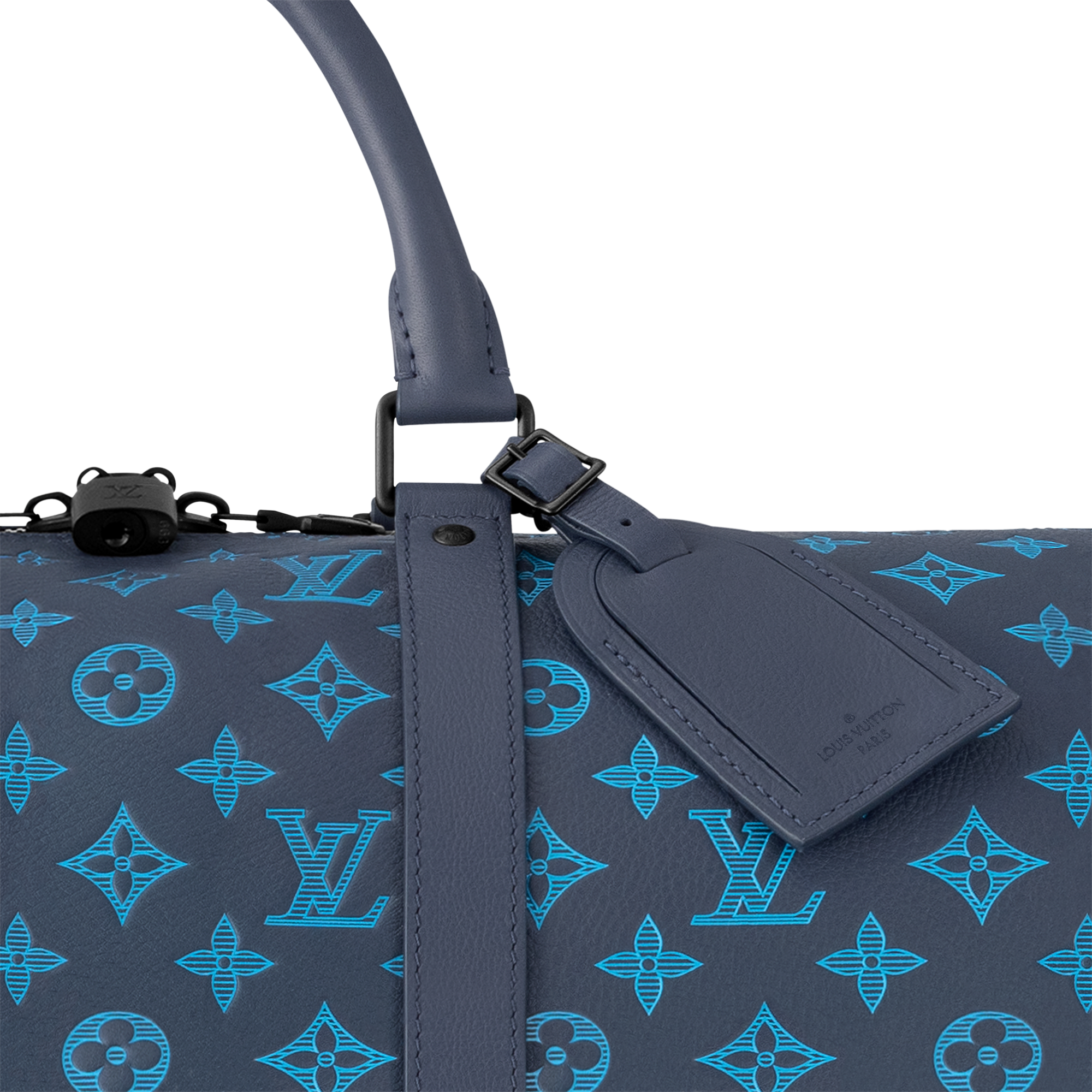 Keepall Bandoulière 50  Monogram Shadow Leather in Men