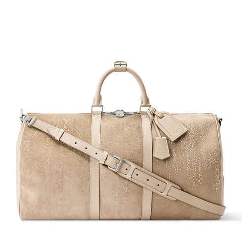 Keepall Bandoulière 50 Other Leathers in Trunks, Travel and Home's Travel Bags and Rolling Luggage Travel Bags collections by Louis Vuitton (Product zoom)