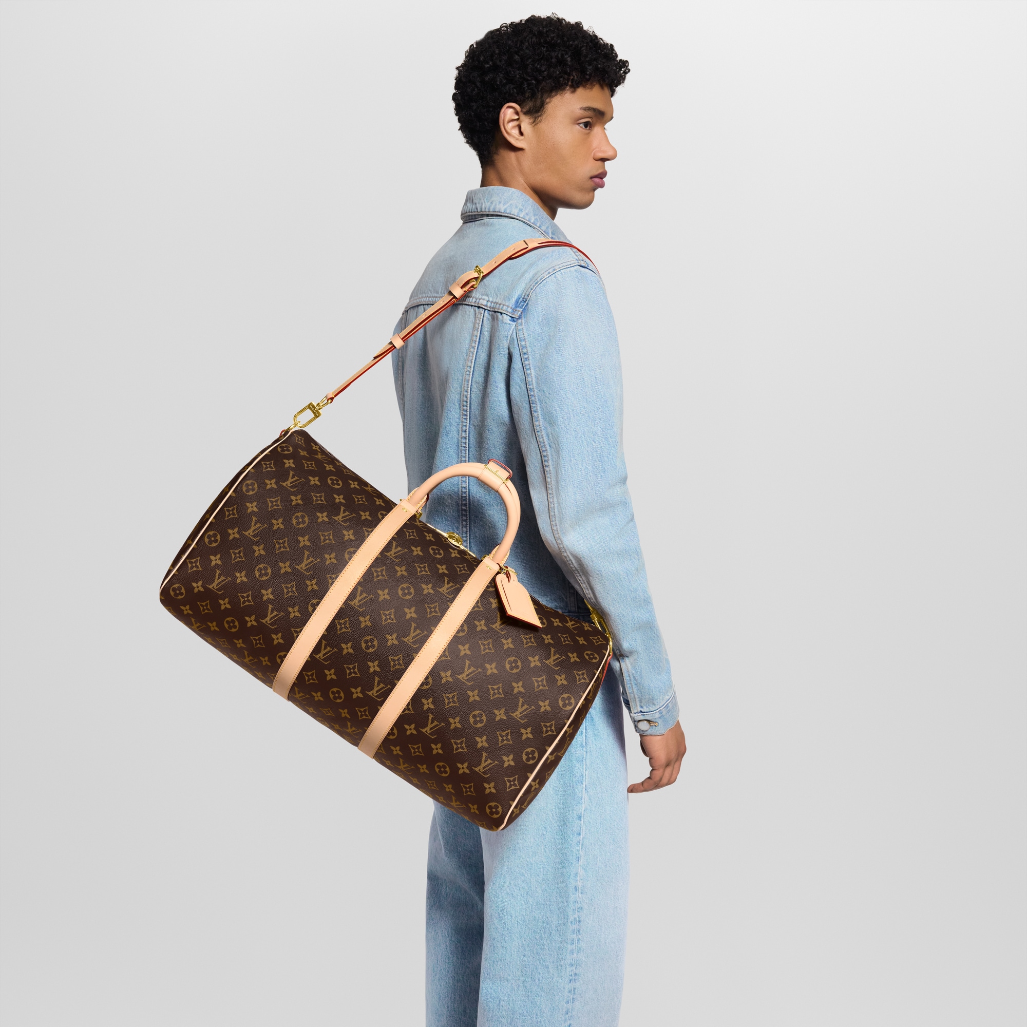Keepall Bandoulière 50 Monogram Canvas in Bags and Small Leather Goods