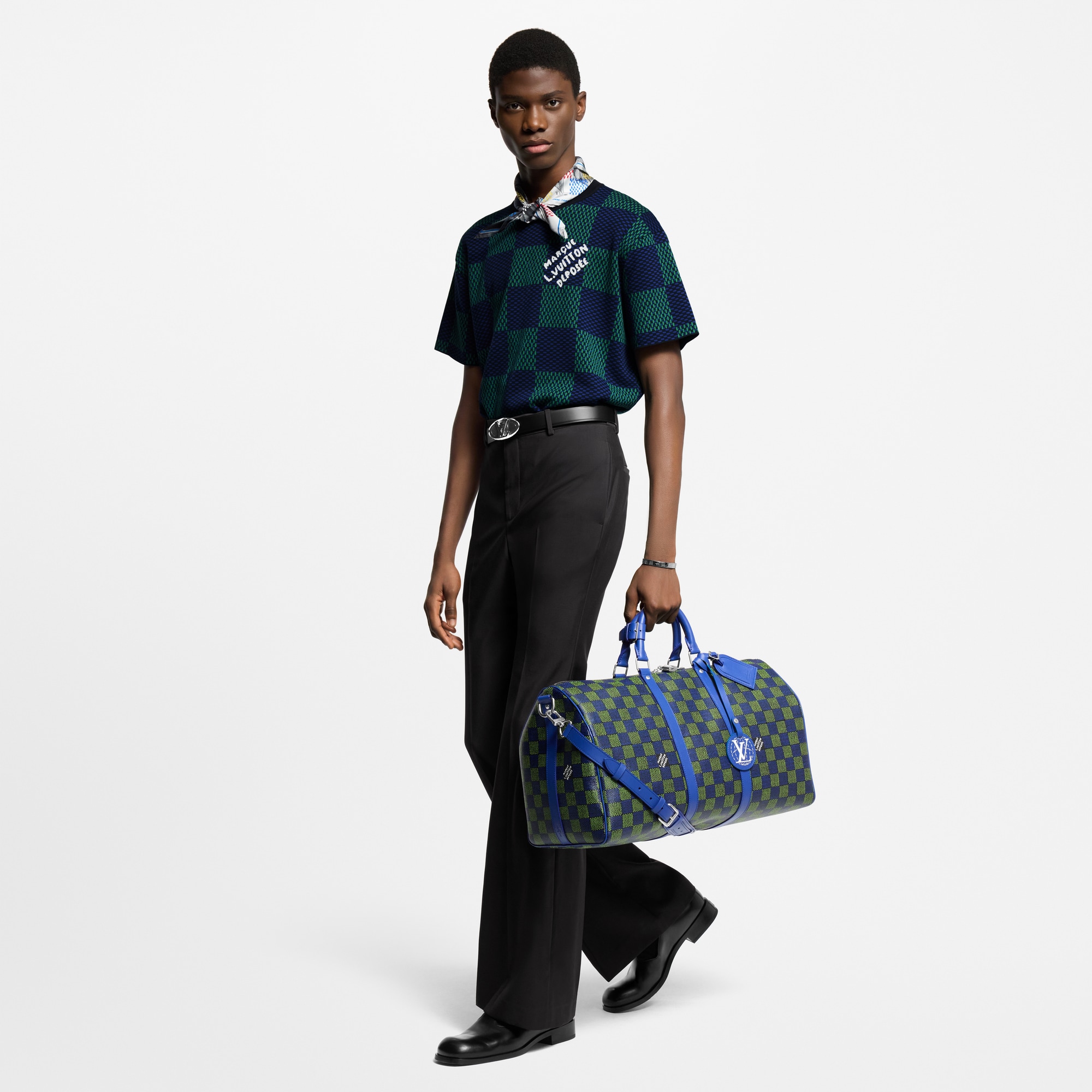 Keepall Bandoulière 50 Damier Other in Bags and Small Leather Goods