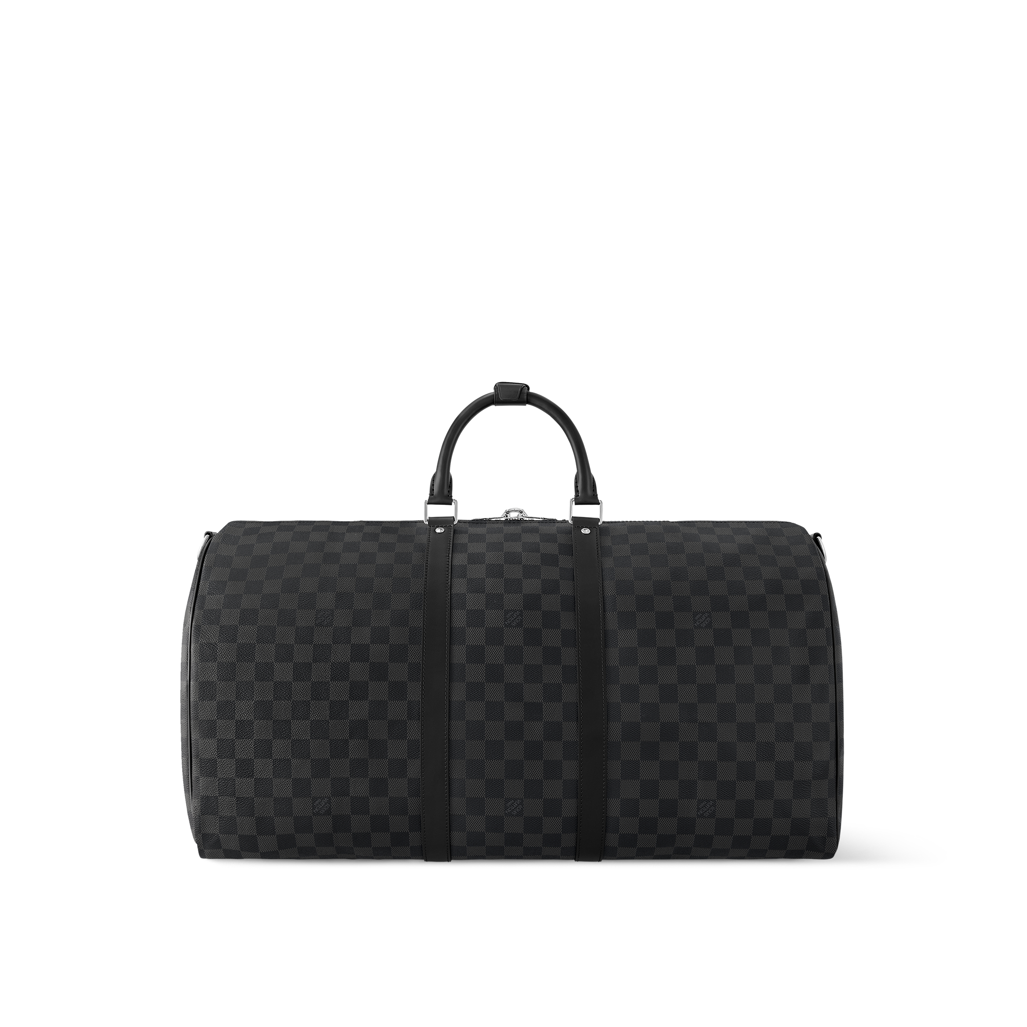 Keepall Bandoulière 55 Damier Graphite Canvas in Men