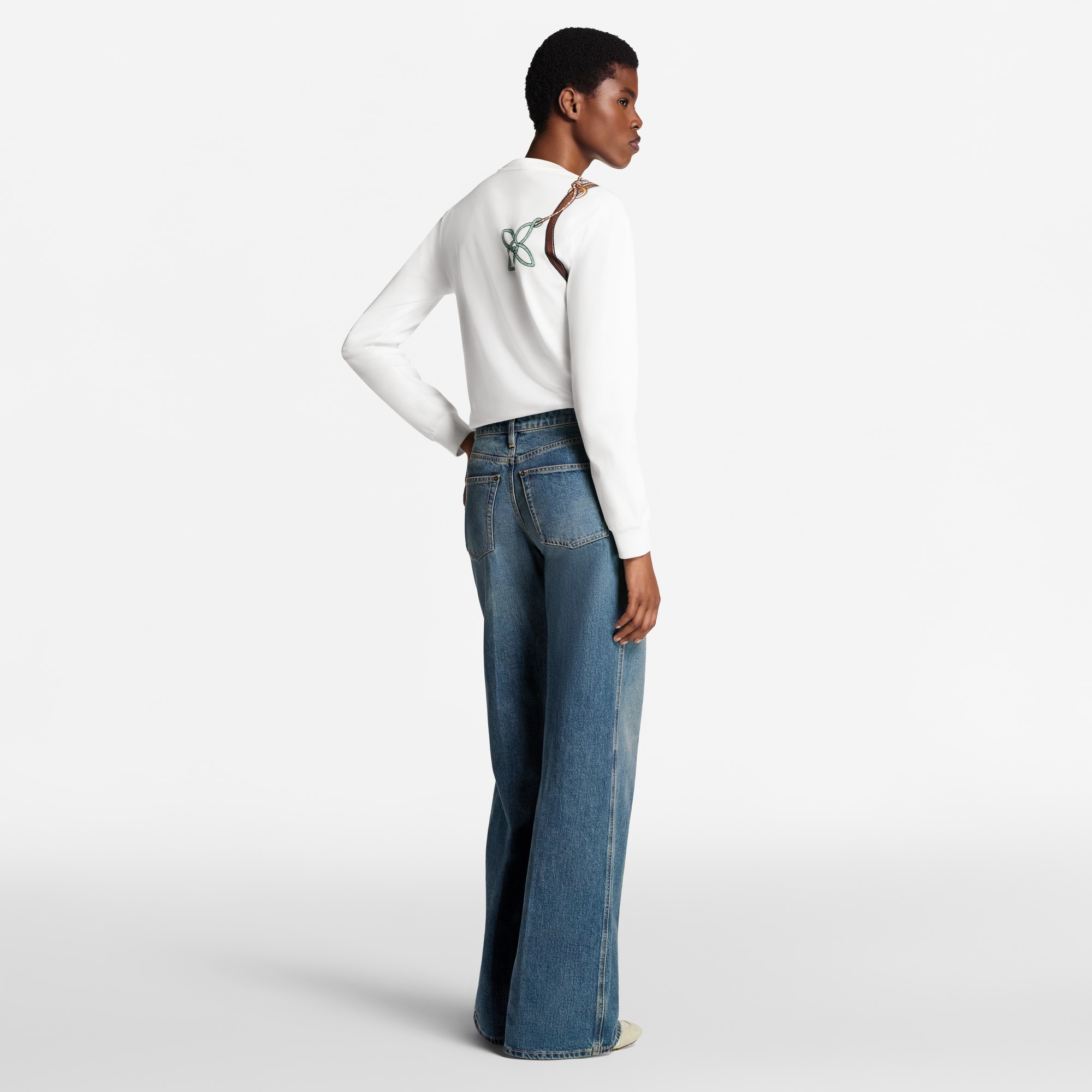 Keepit Print Long-Sleeved T-Shirt  in Women