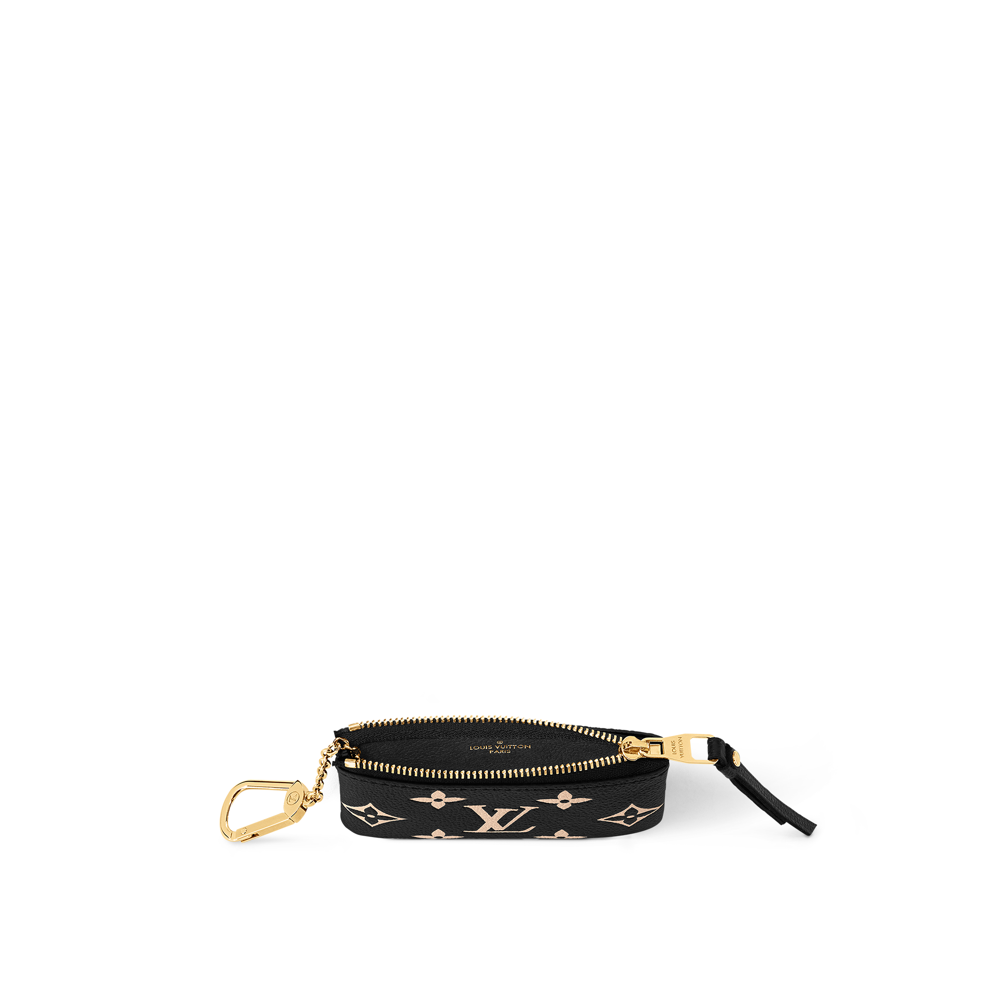 Key Pouch Bicolor Monogram Empreinte Leather in Women