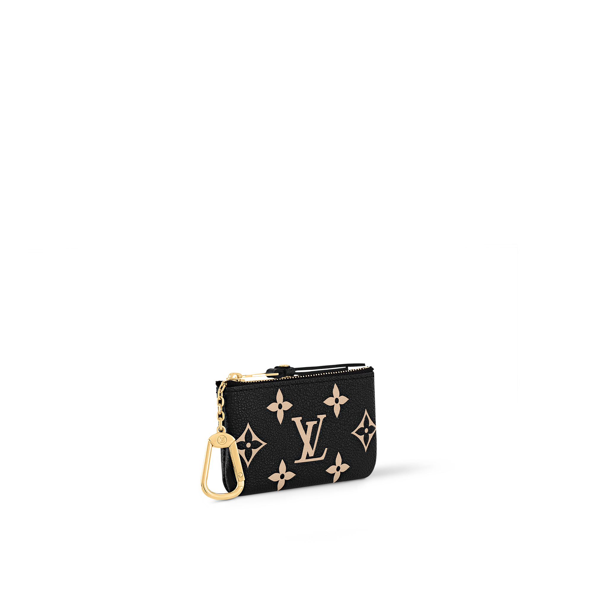 Key Pouch Bicolor Monogram Empreinte Leather in Women