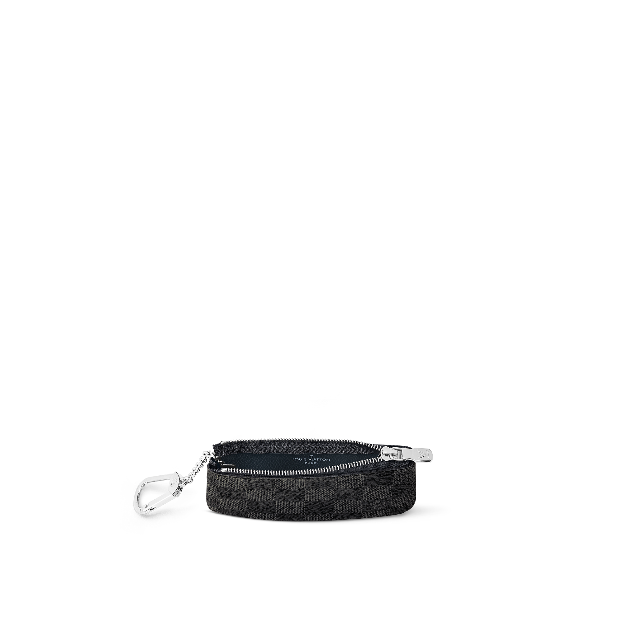 Key Pouch Damier Graphite Canvas in Super Lucky Day