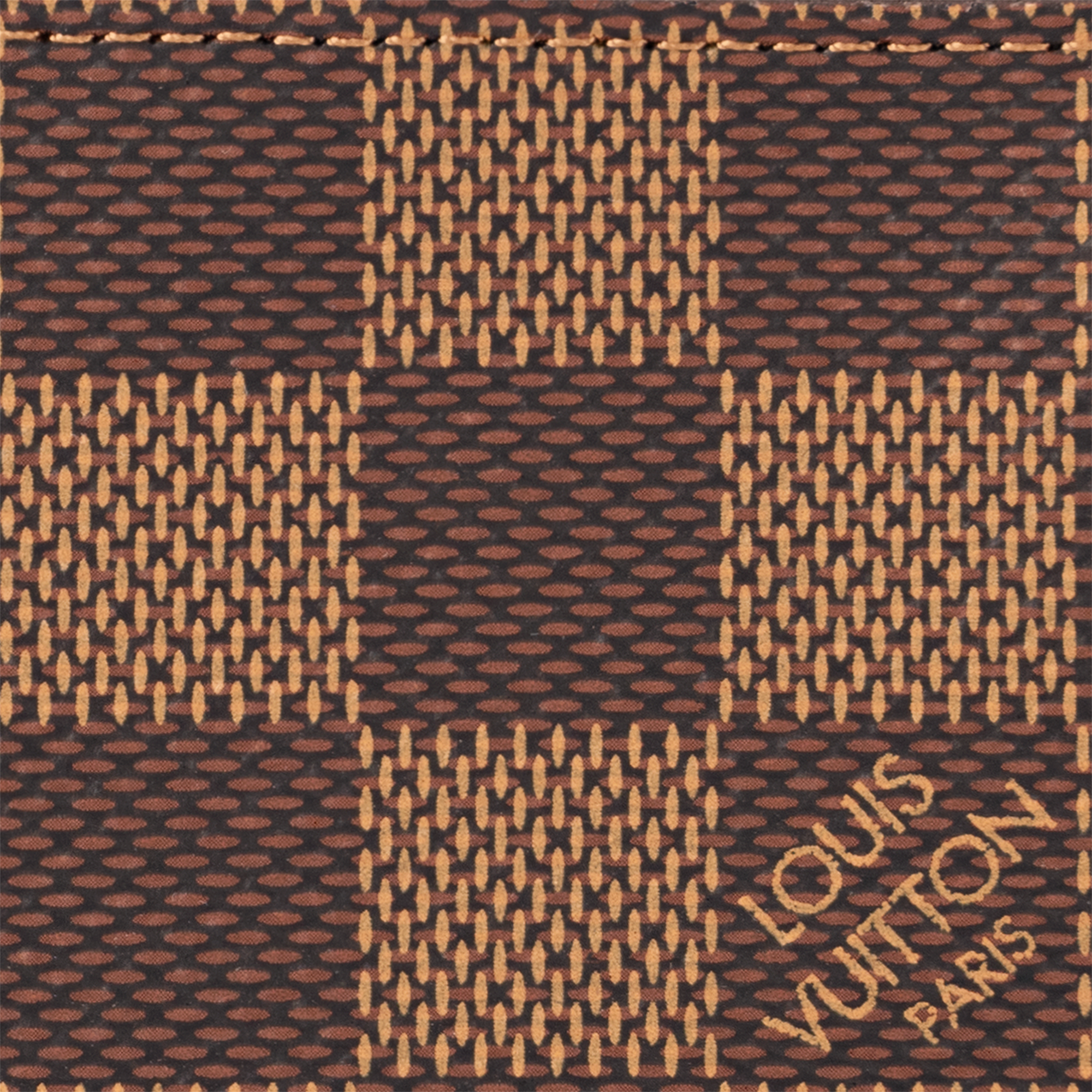 Key Pouch Damier Ebene Canvas in Women