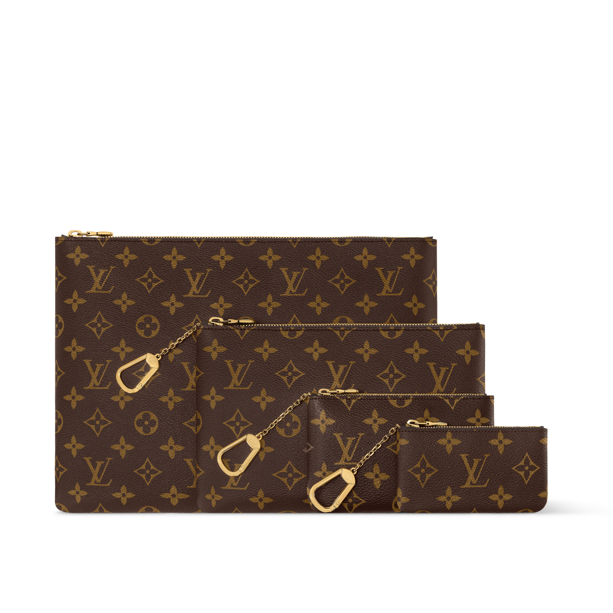 Key Pouch L Monogram Canvas in Women