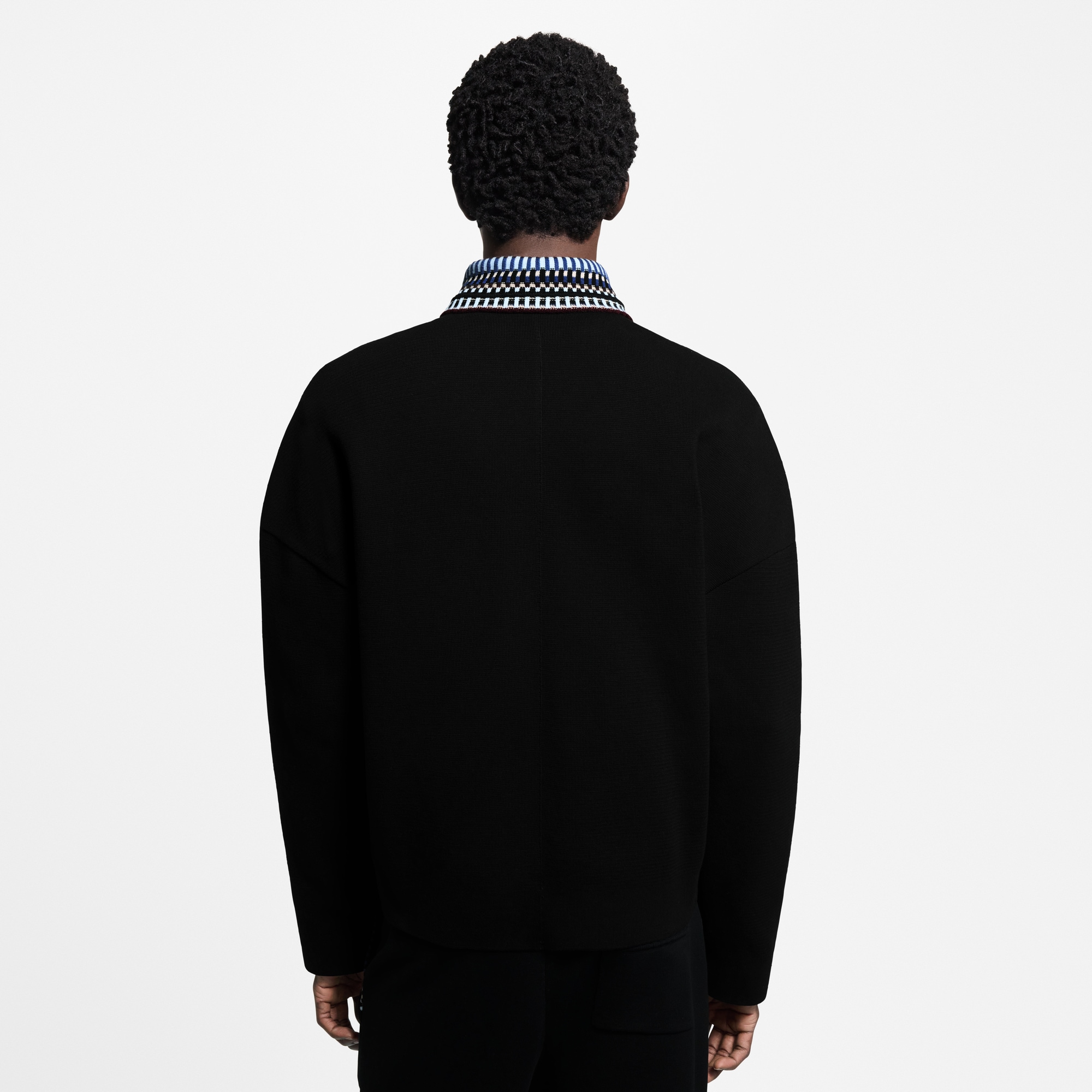 Knit Bomber  in Men