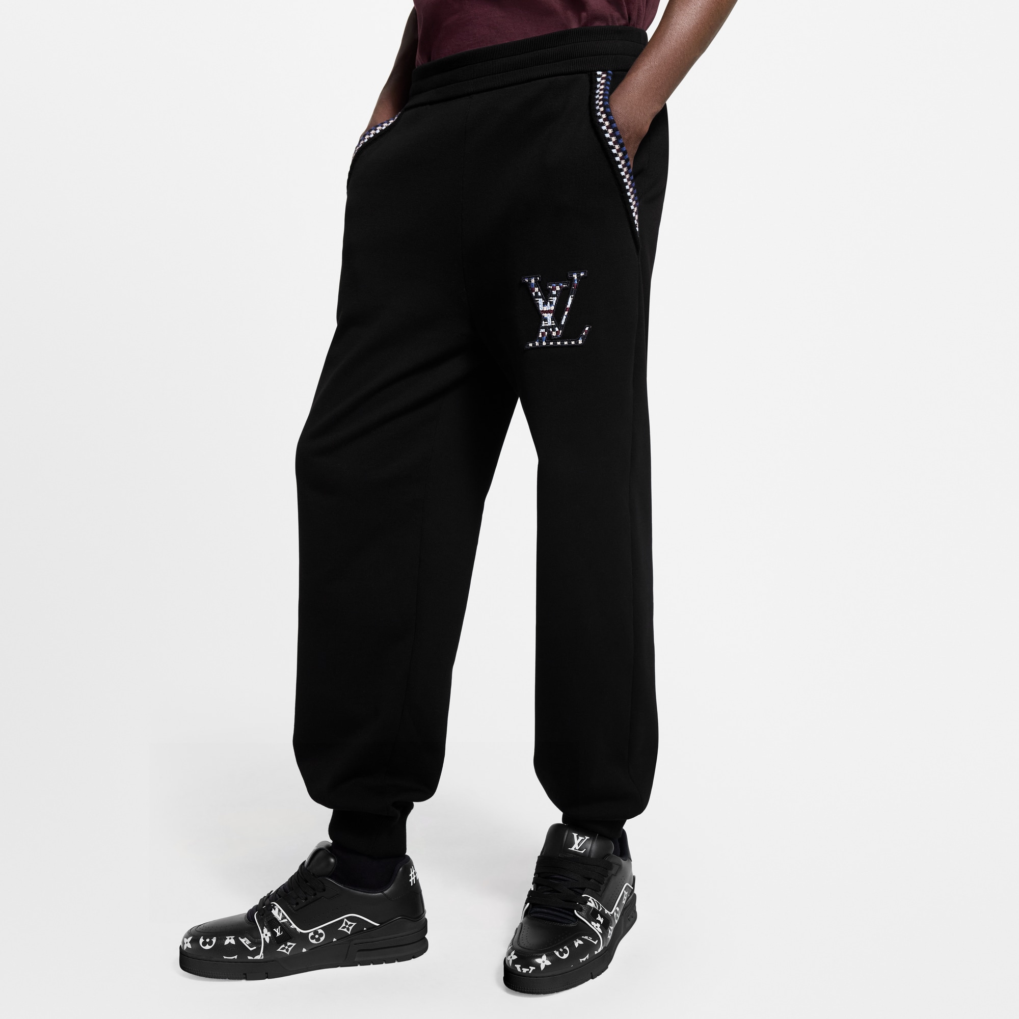 Knit Track Pants  in Men