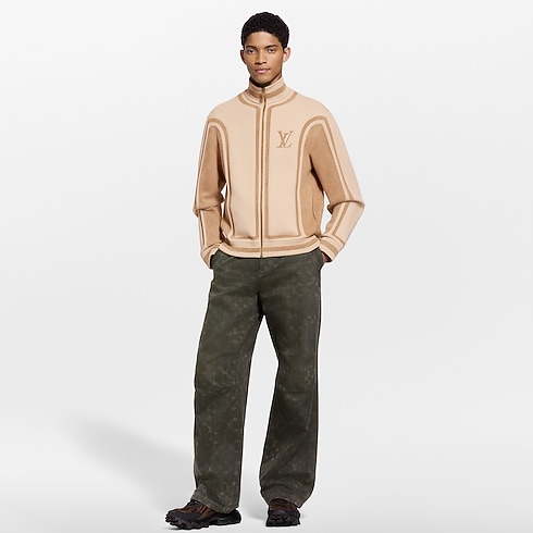 Knit Track Top in Men's Ready to Wear All Ready-To-Wear collections by Louis Vuitton (Product zoom)