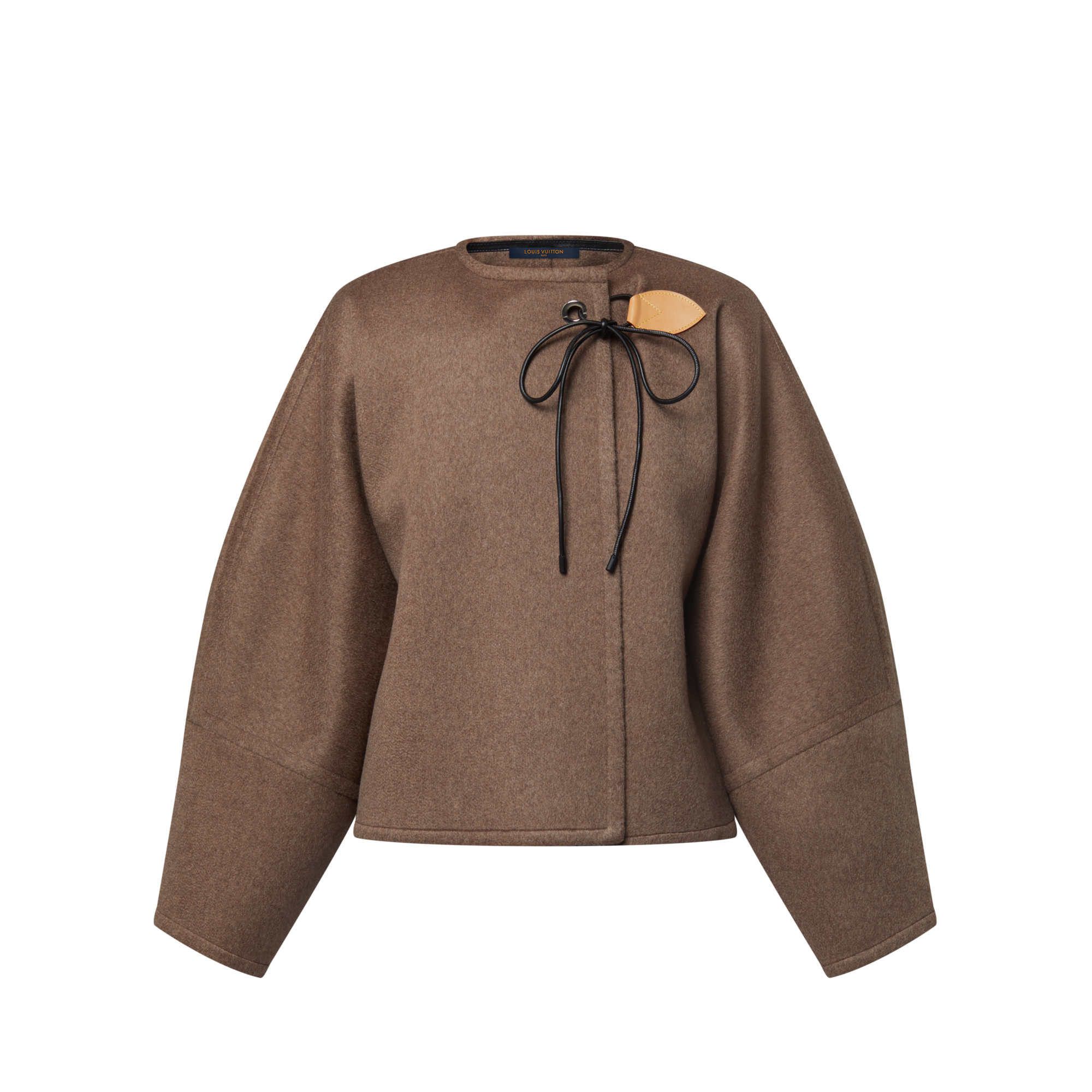 Lace Tie Balloon Sleeve Jacket  in Women