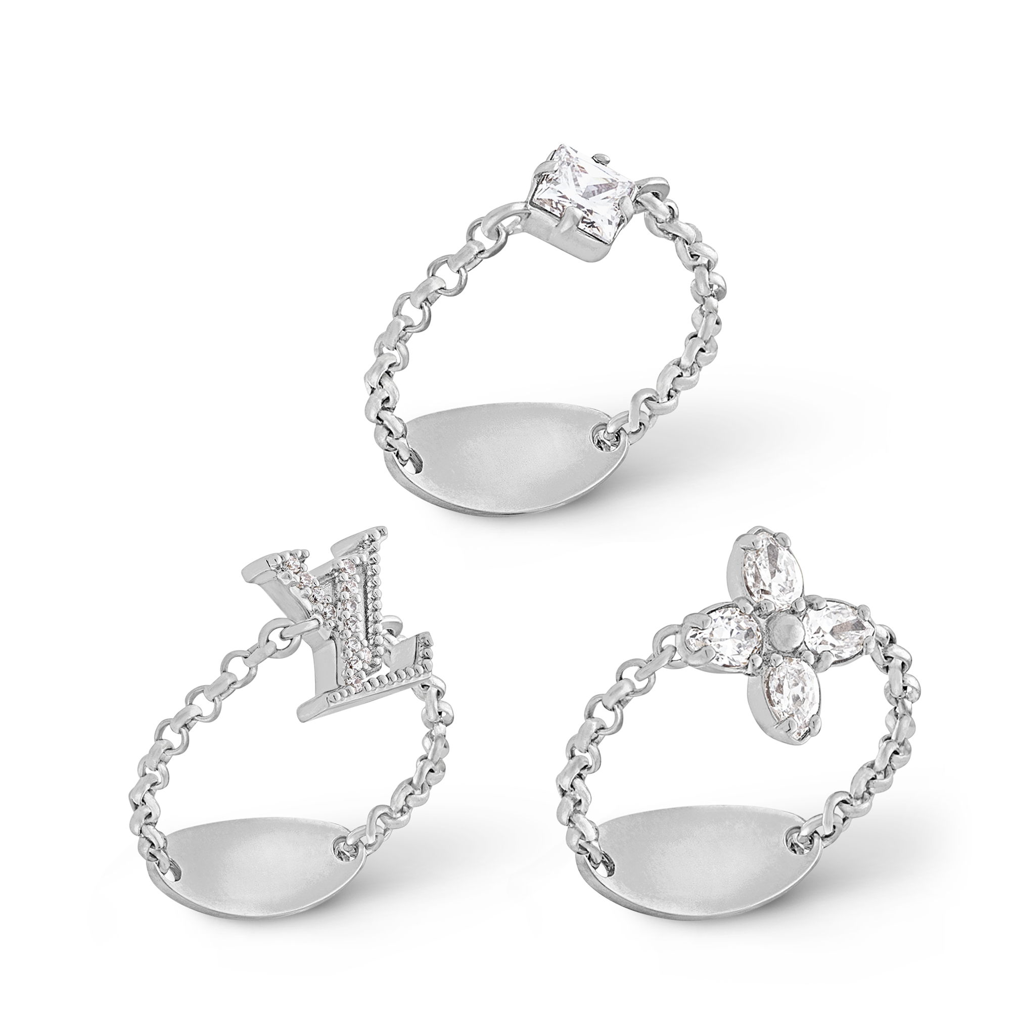 Lady LV Ring Set S00 in Women