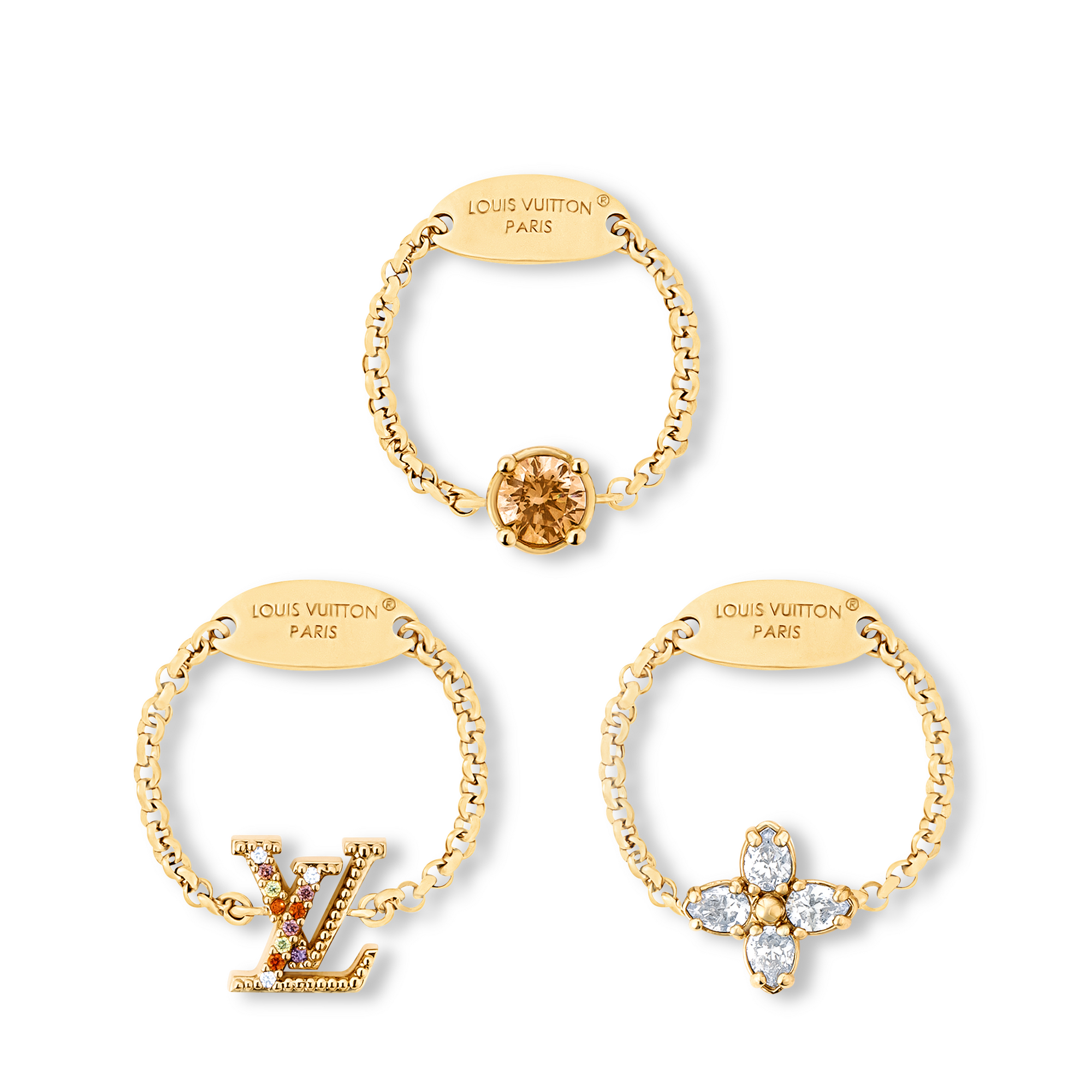 Lady LV Ring Set S00 in Women