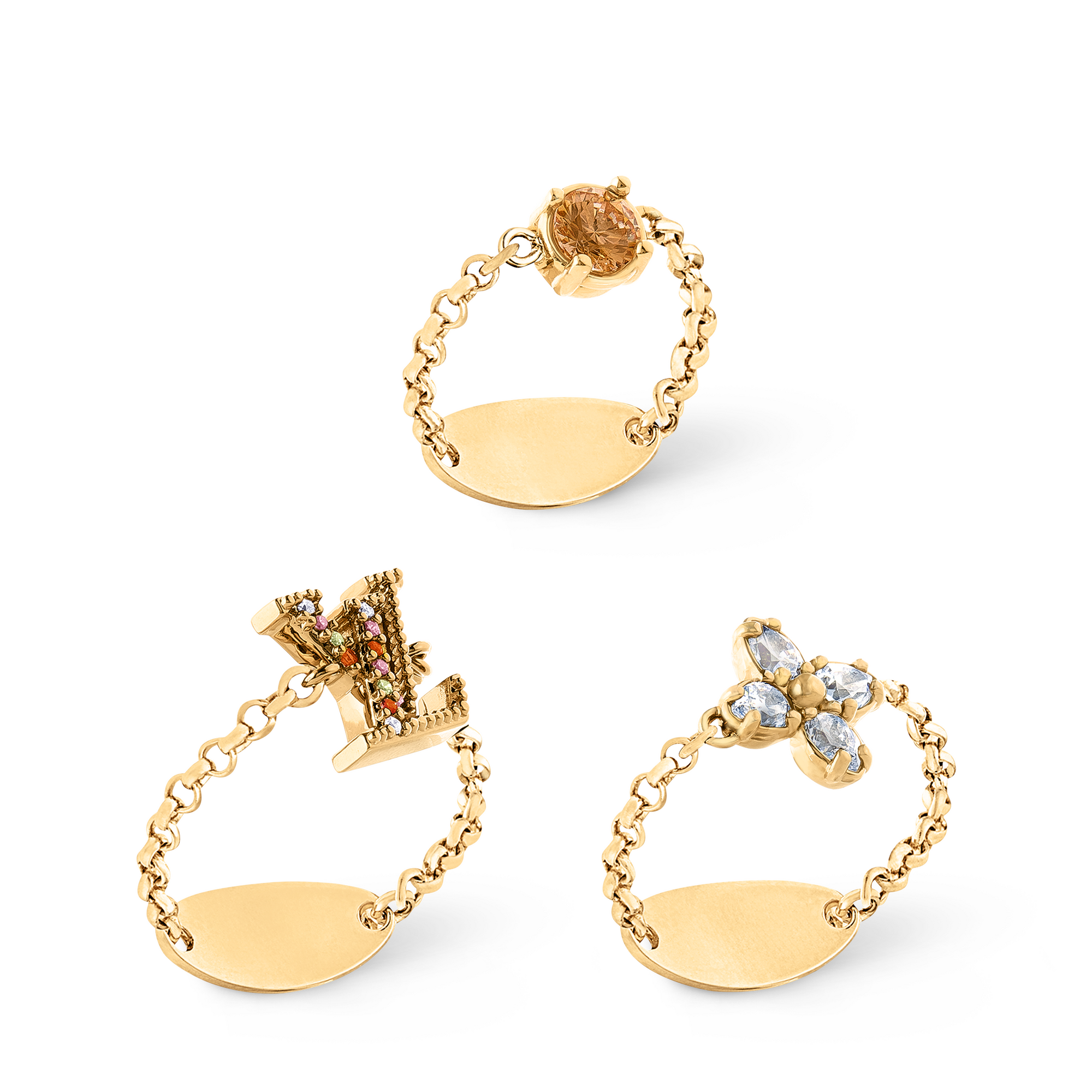 Lady LV Ring Set S00 in Women