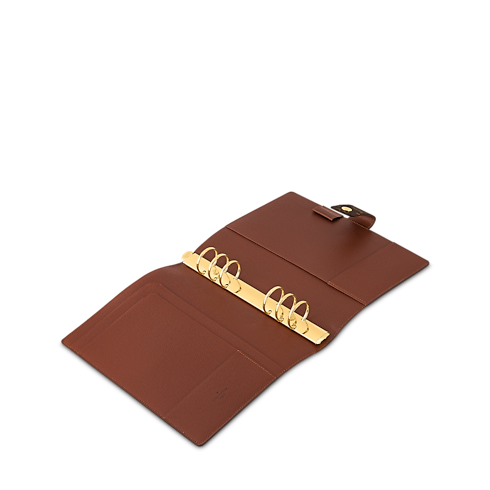 Large Ring Agenda Cover Monogram Canvas in Bags and Small Leather Goods's Personalization Leather Goods } collections by Louis Vuitton (Product zoom)