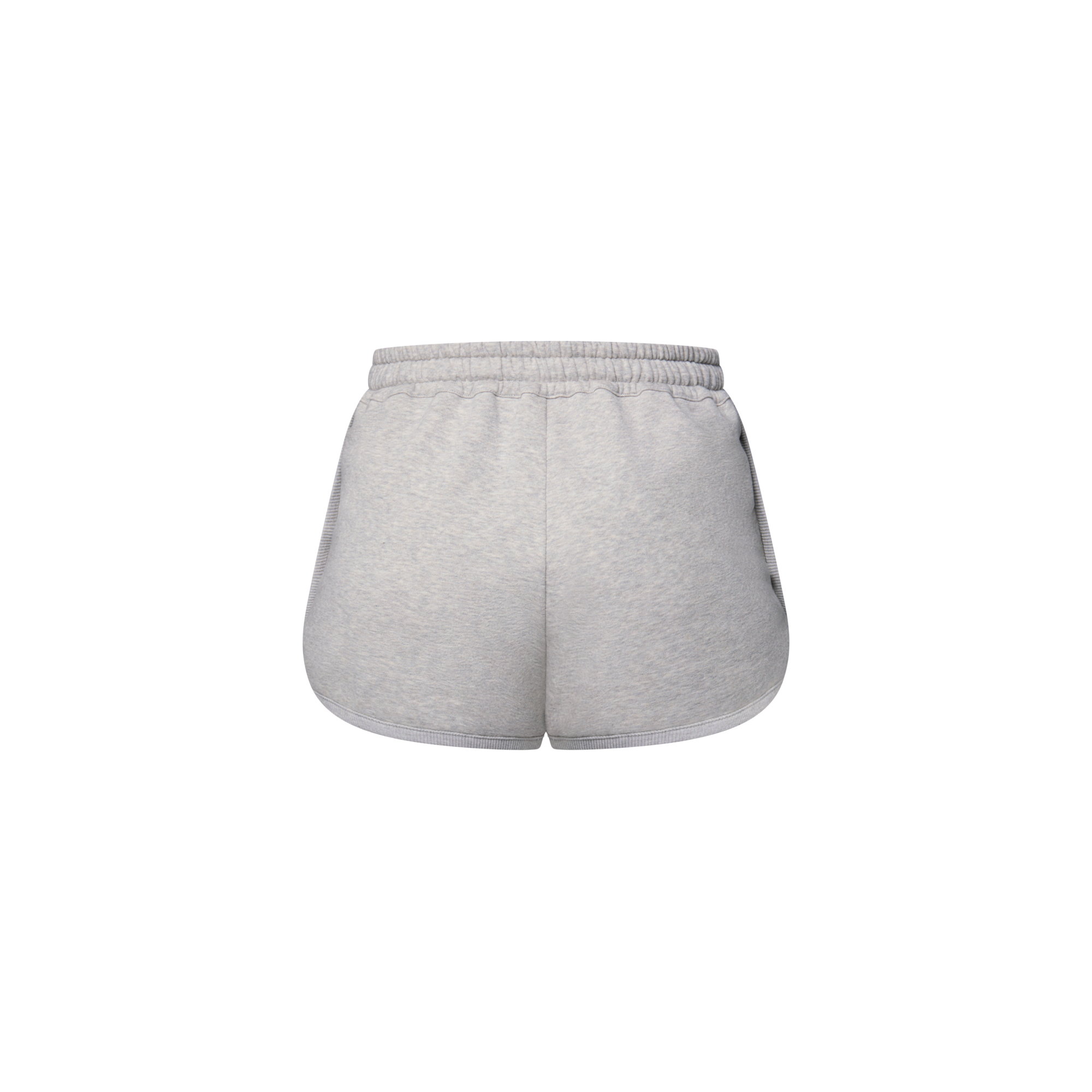 Leather Accent Jogging Shorts  in Women