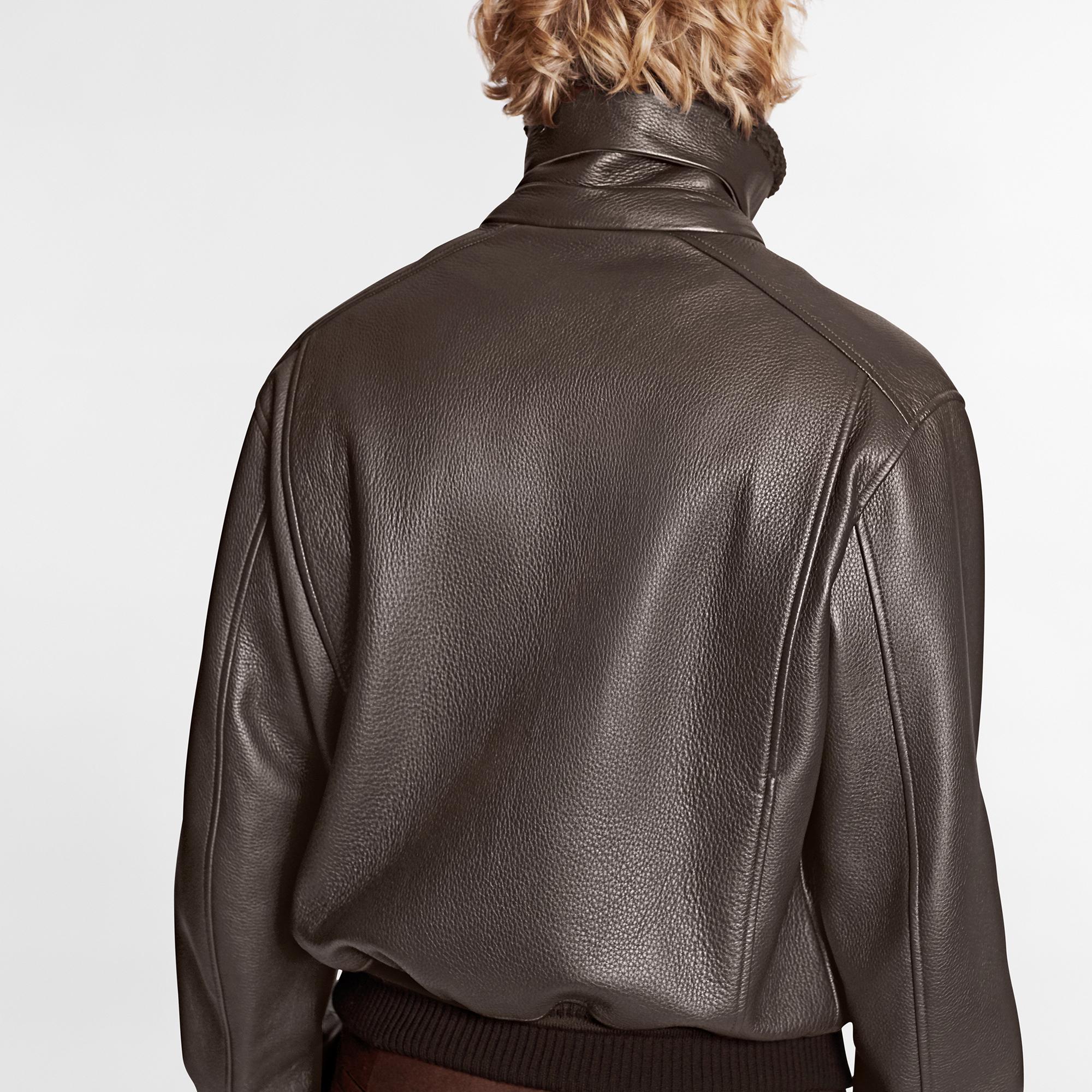 louis vuitton aviator jacket