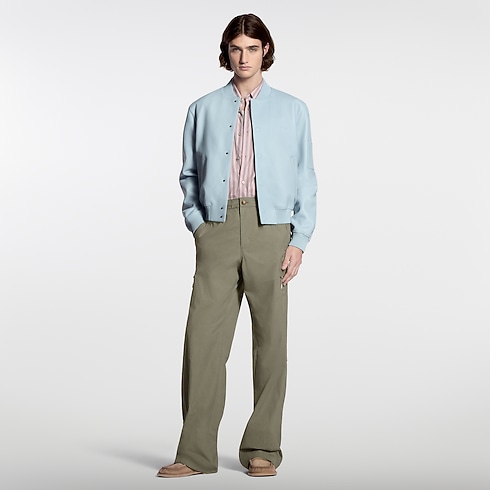 Leather Blouson in Men's Ready to Wear Outerwear and Coats collections by Louis Vuitton (Product zoom)