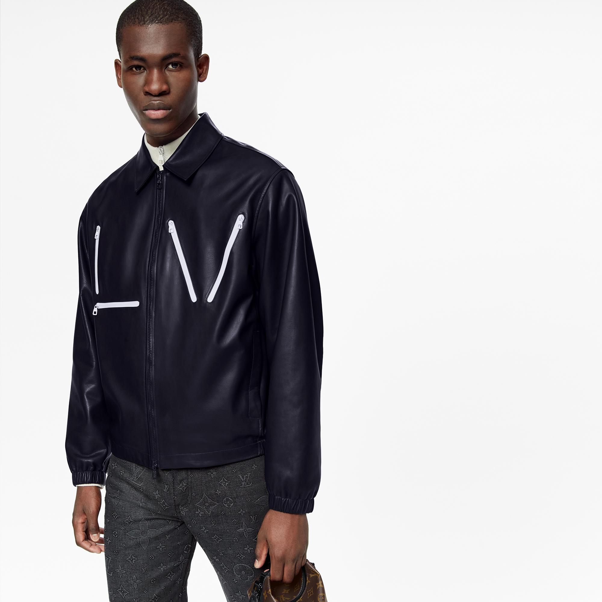 louis vuitton zip blouson