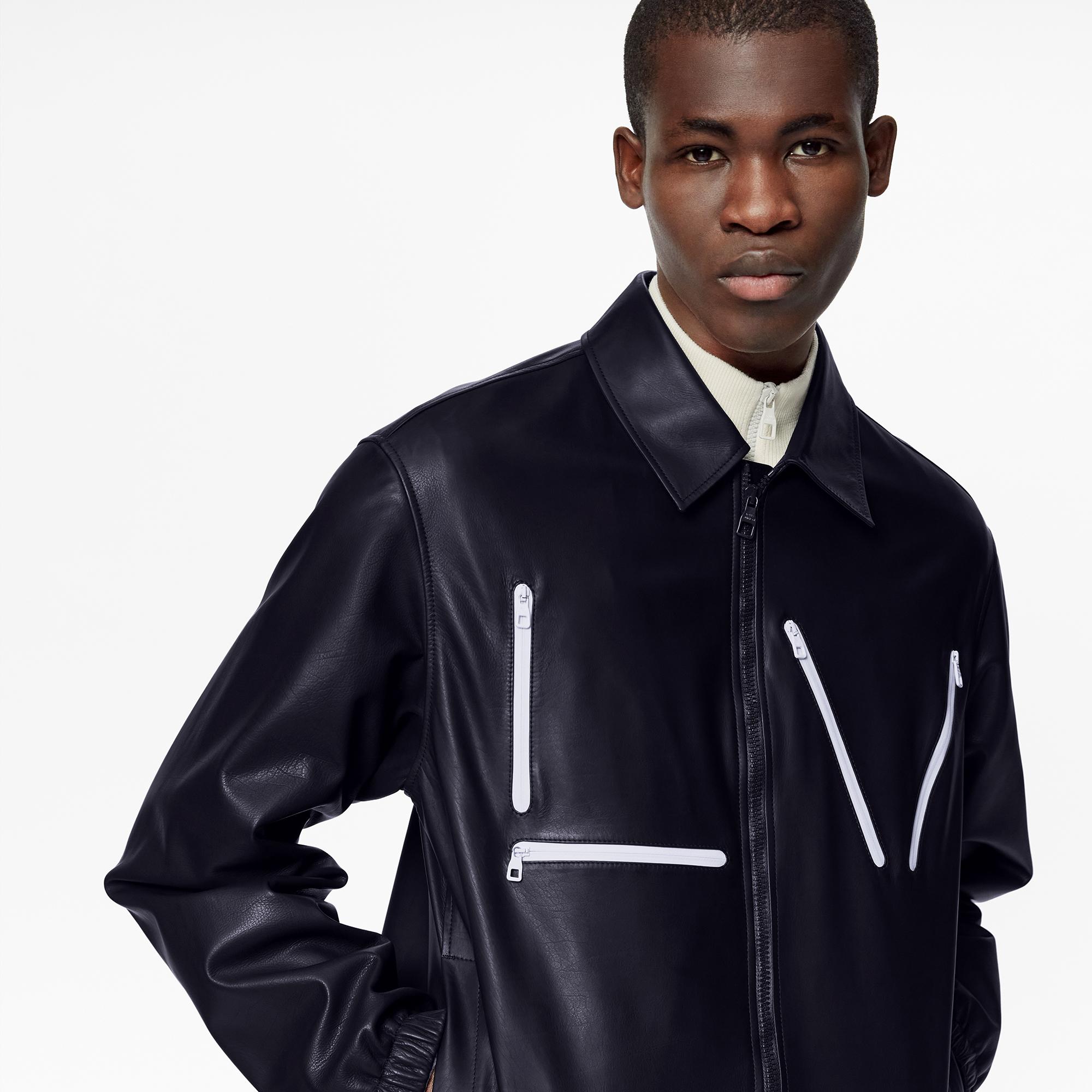 louis vuitton zip blouson