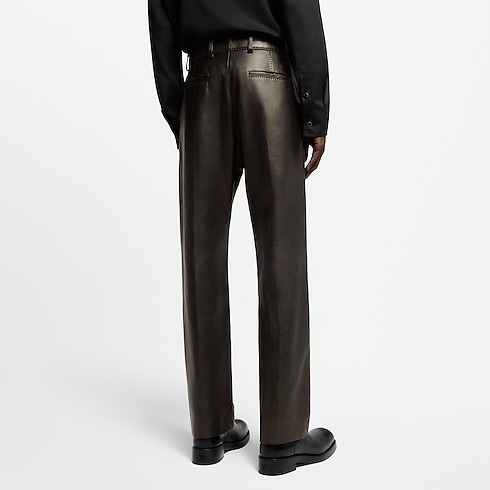 Leather Pants in Men's Ready to Wear Pants collections by Louis Vuitton (Product zoom)