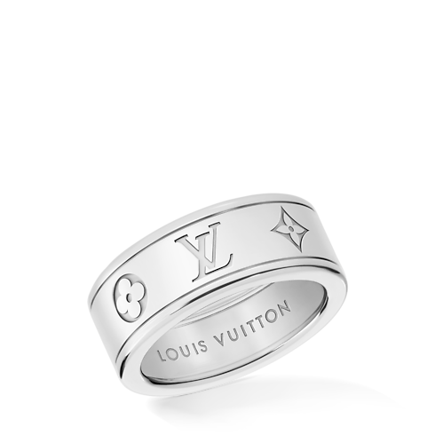 Les Gaston Vuitton Small Ring, White Gold in Jewelry's Categories Rings collections by Louis Vuitton (Product zoom)