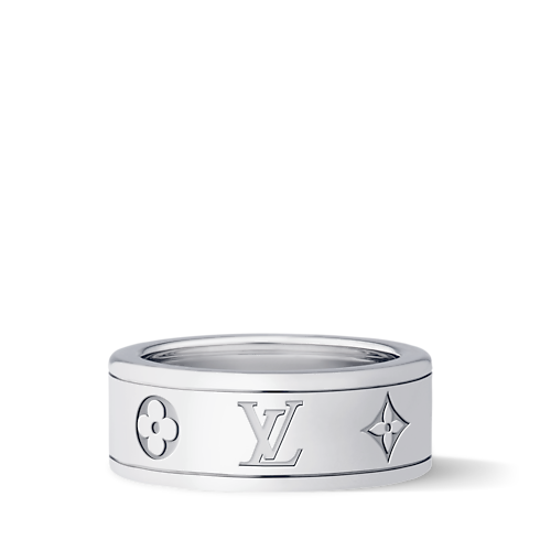 Les Gaston Vuitton Small Ring, White Gold in Jewelry's Categories Rings collections by Louis Vuitton (Product zoom)