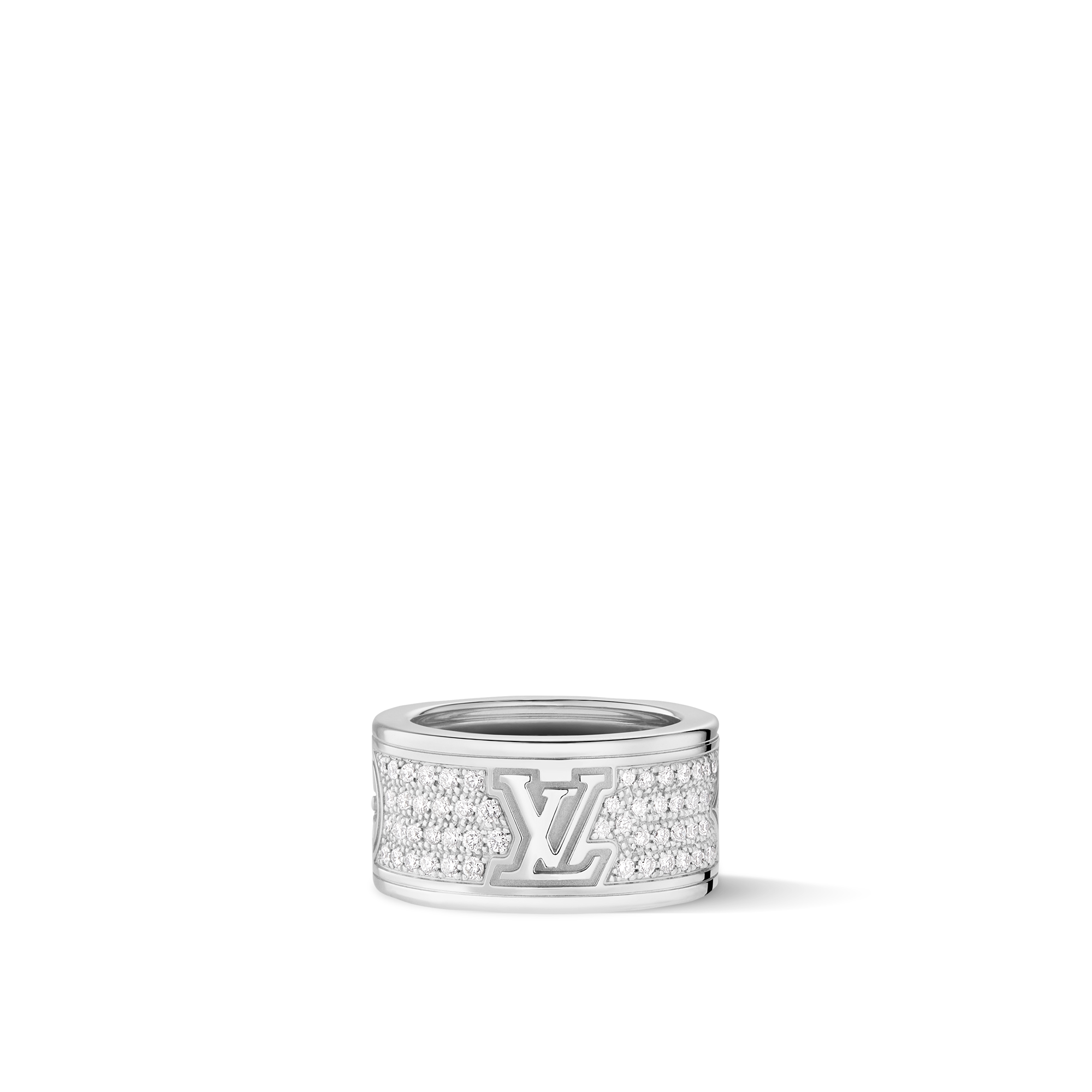 Les Gastons Vuitton Large Ring, White Gold and Diamonds  in Jewelry
