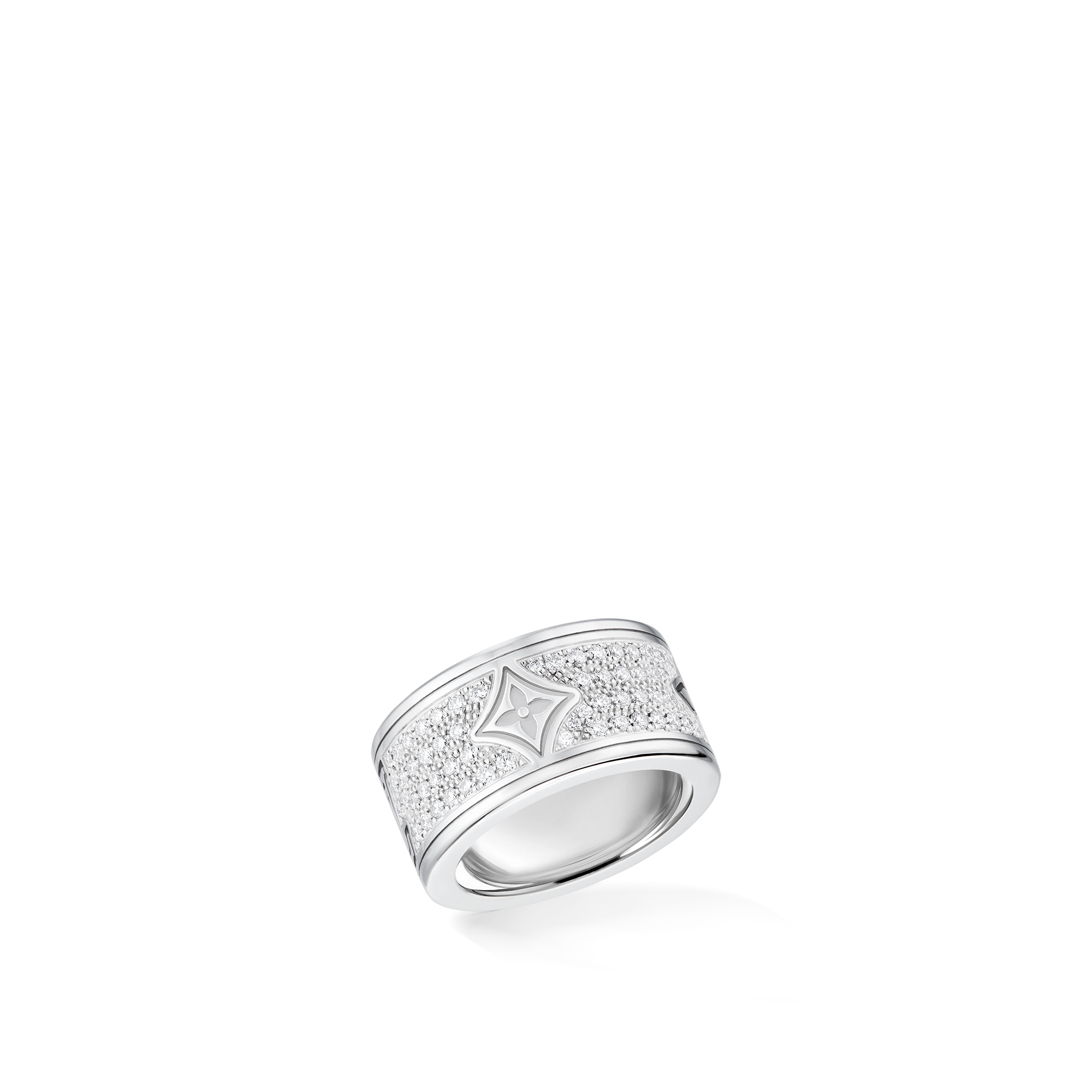Les Gastons Vuitton Large Ring, White Gold and Diamonds  in Jewelry