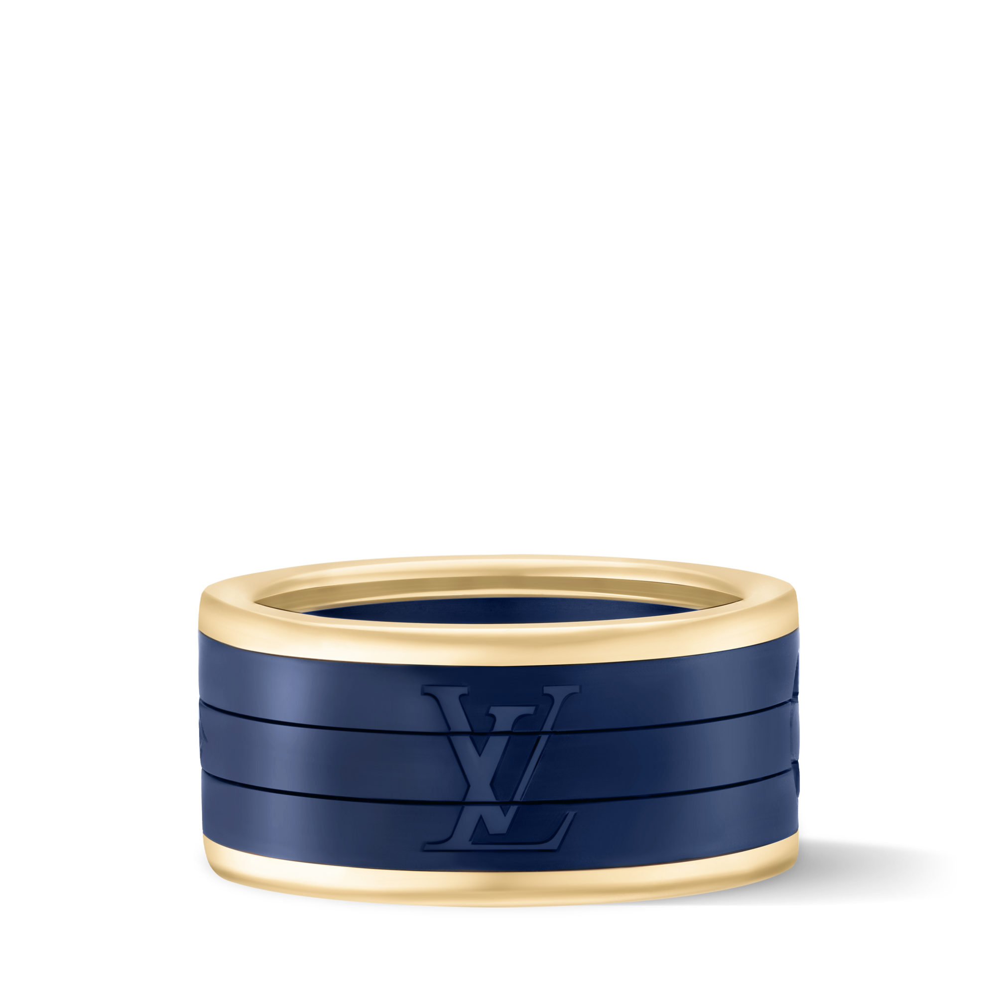 Les Gastons Vuitton Puzzle Ring, Yellow Gold and Titanium  in Jewelry