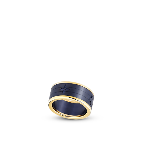 Les Gastons Vuitton Puzzle Ring, Yellow Gold and Titanium in Jewelry's Categories Rings collections by Louis Vuitton (Product zoom)