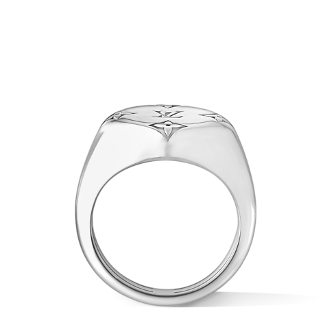Les Gastons Vuitton Signet Ring, White Gold in Jewelry's Categories Rings collections by Louis Vuitton (Product zoom)