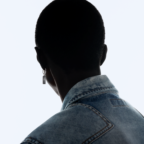 Les Gastons Vuitton Tag Earring, White Gold - Per Unit in Jewelry's Collections Les Gastons Vuitton collections by Louis Vuitton (Product zoom)