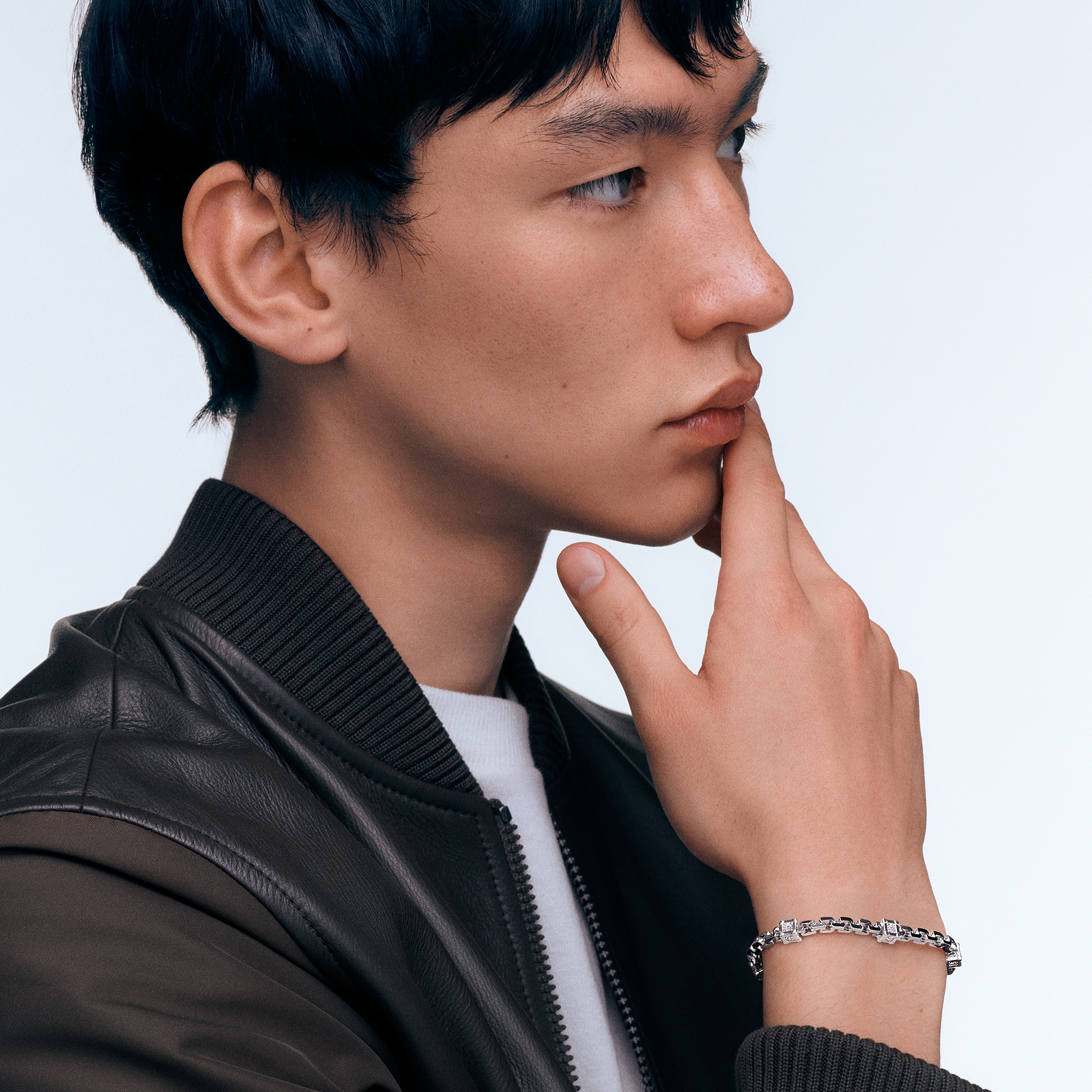 Les Gastons Vuitton Trunk Bracelet, White Gold and Diamonds  in Jewelry