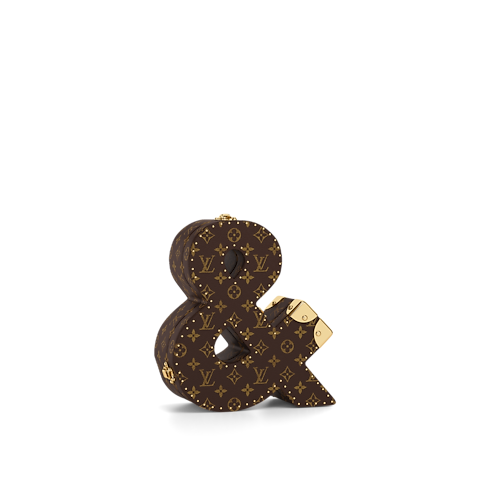 Letter Trunk & Monogram Canvas in Les Extraordinaires's Hardsided Letter Trunks collections by Louis Vuitton (Product zoom)