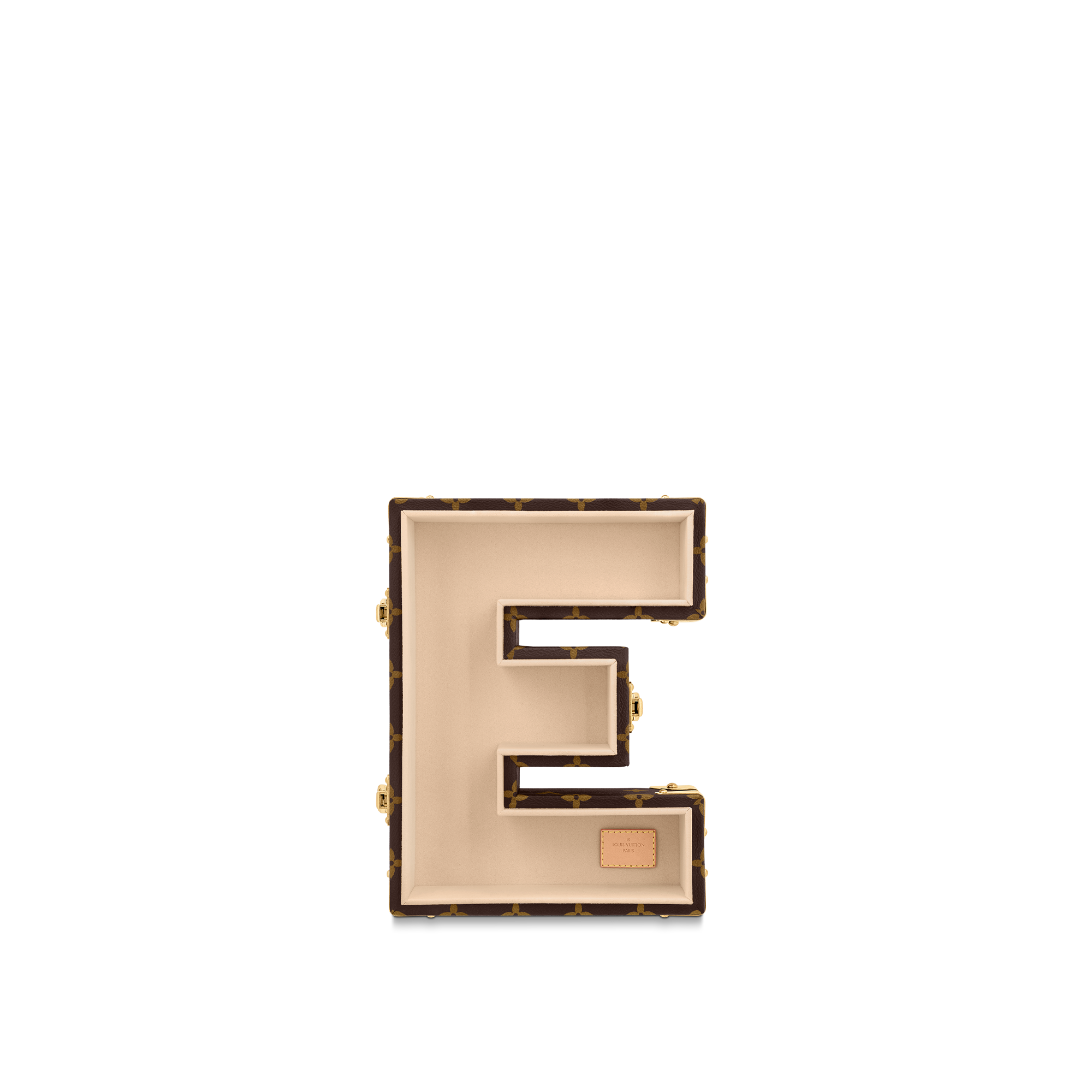 Letter Trunk E Monogram Canvas in Trunks, Travel and Home