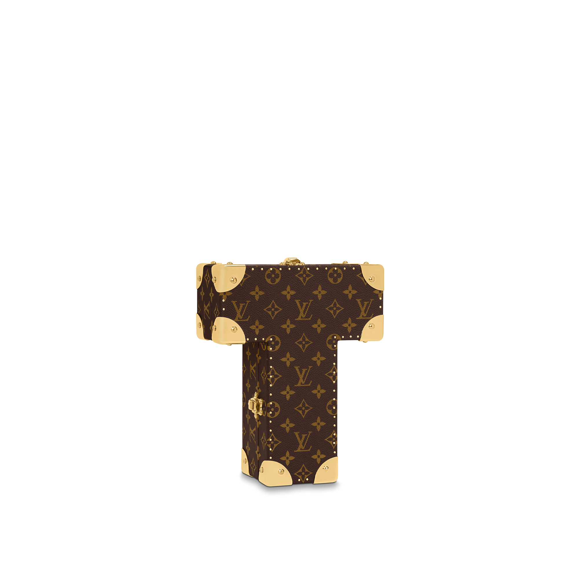 Letter Trunk T Monogram Canvas in Les Extraordinaires