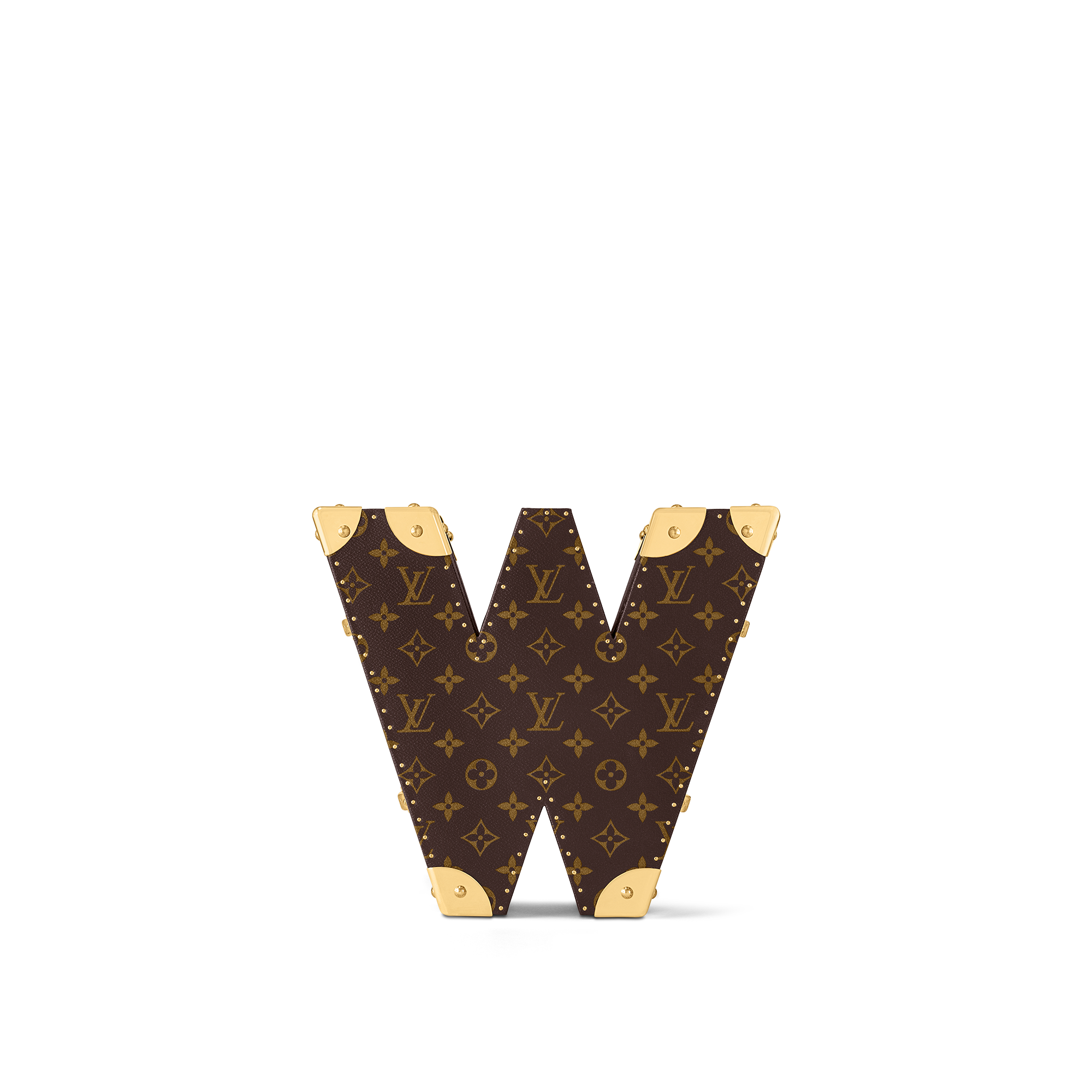 Letter Trunk W Monogram Canvas in Les Extraordinaires