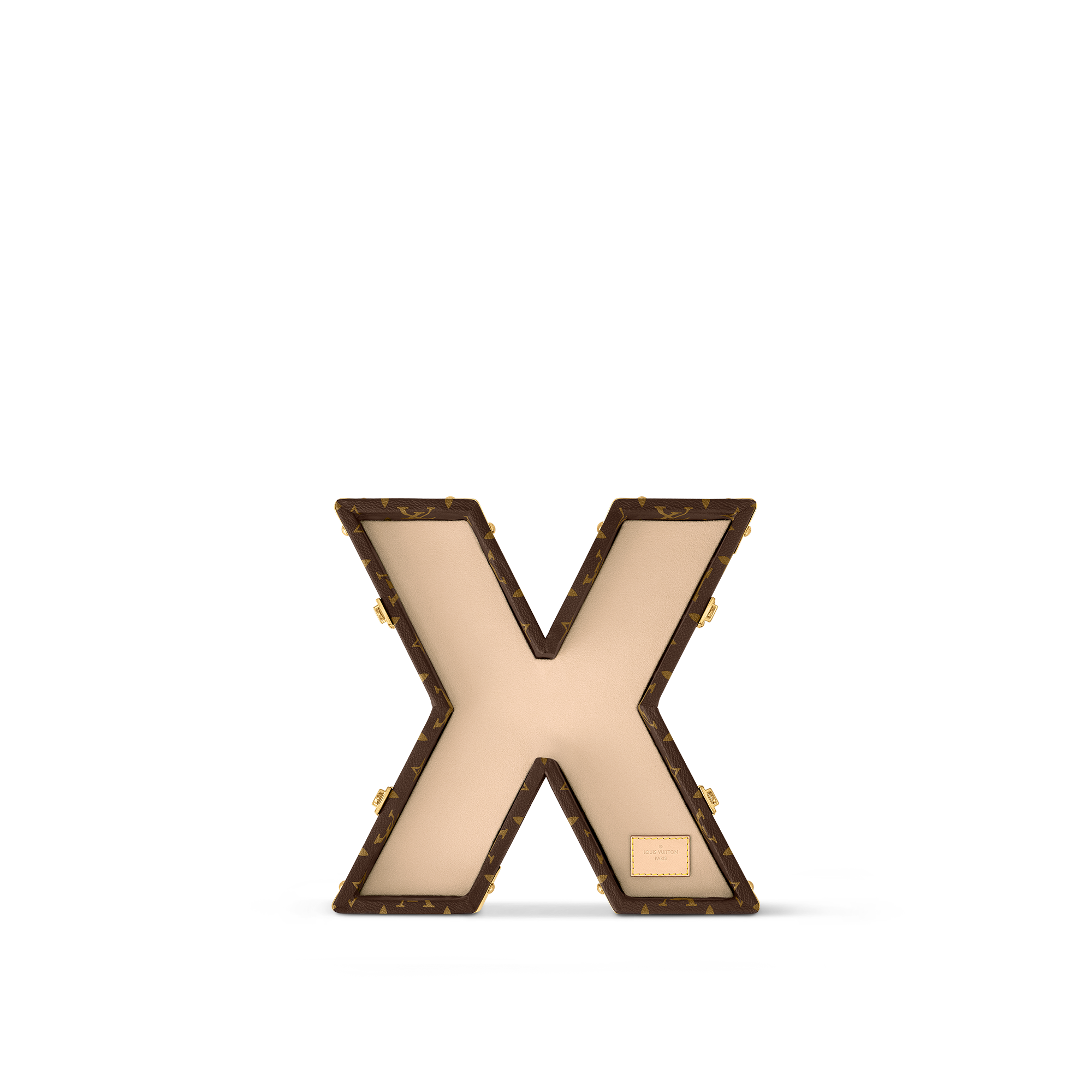 Letter Trunk X Monogram Canvas in Les Extraordinaires