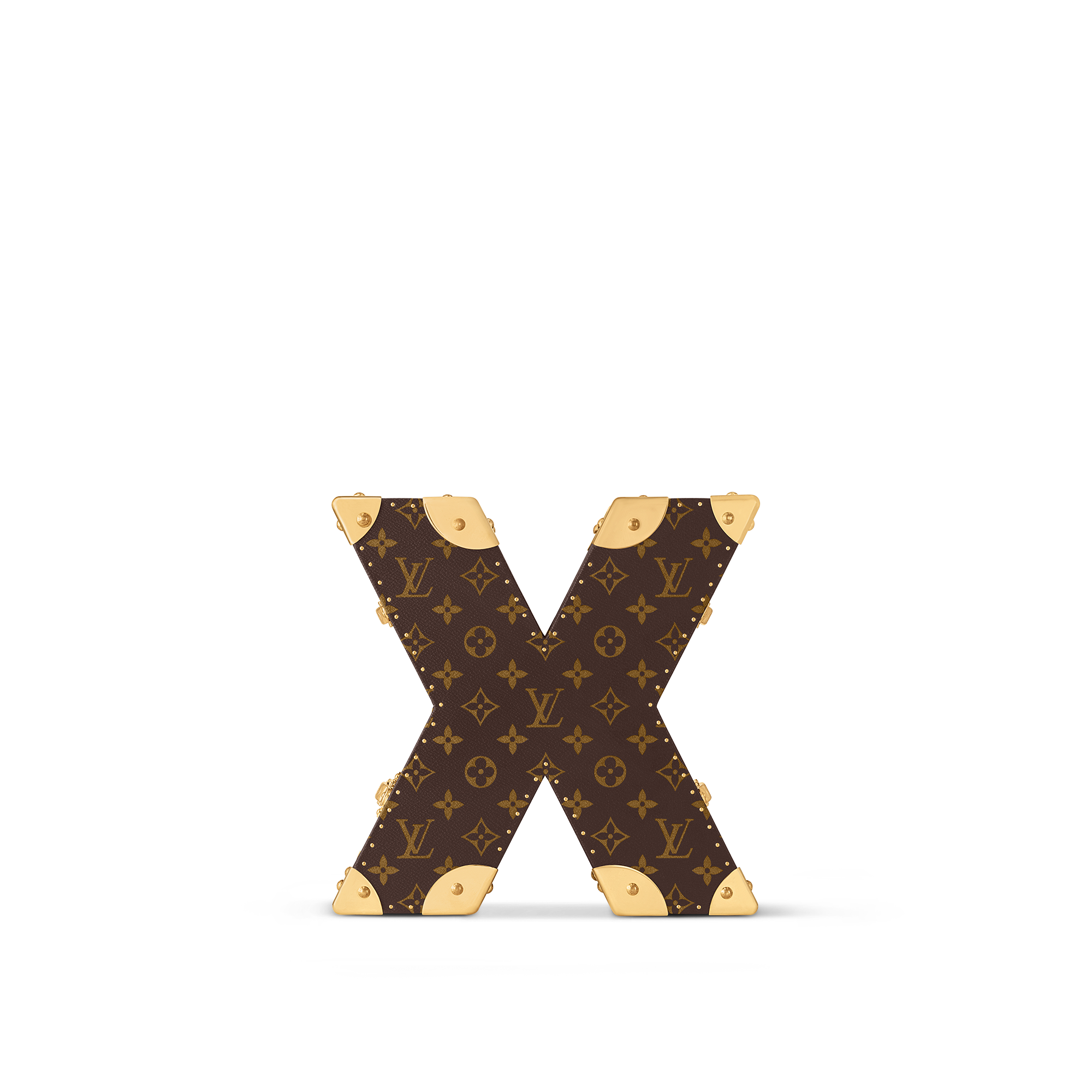 Letter Trunk X Monogram Canvas in Les Extraordinaires