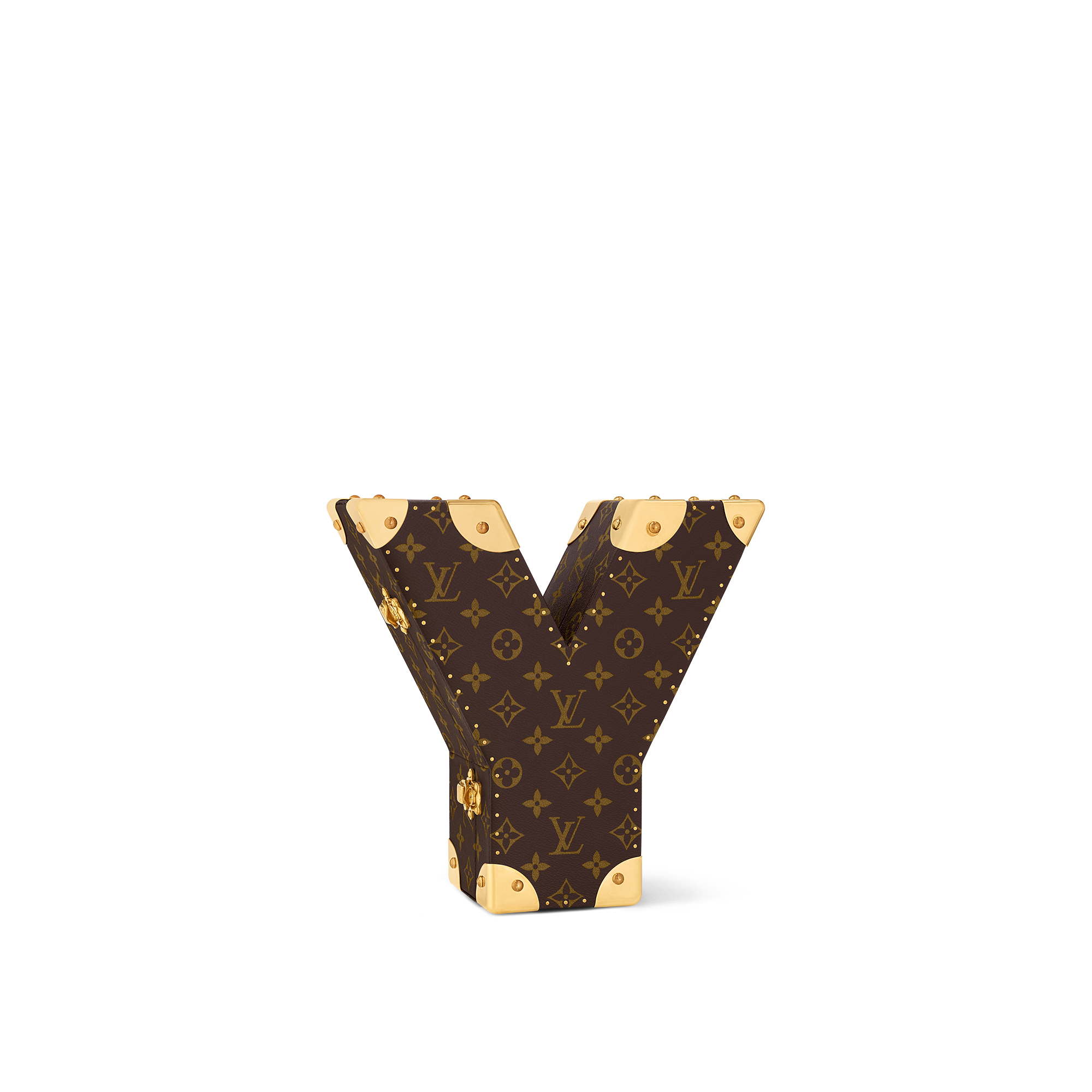 Letter Trunk Y Monogram Canvas in Les Extraordinaires