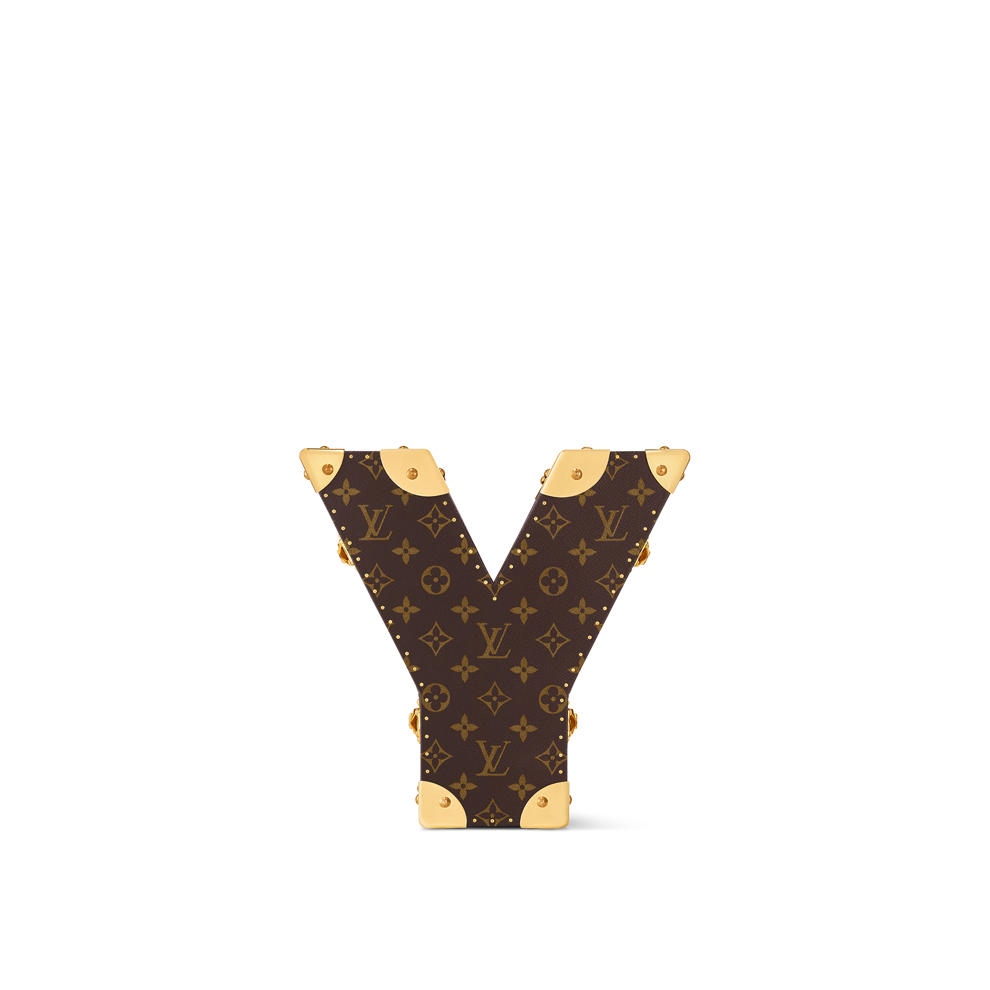 Letter Trunk Y Monogram Canvas in Les Extraordinaires