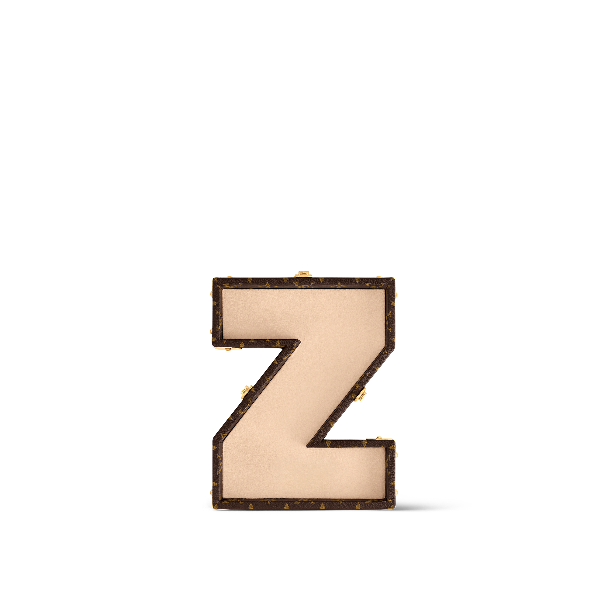 Letter Trunk Z Monogram Canvas in Les Extraordinaires