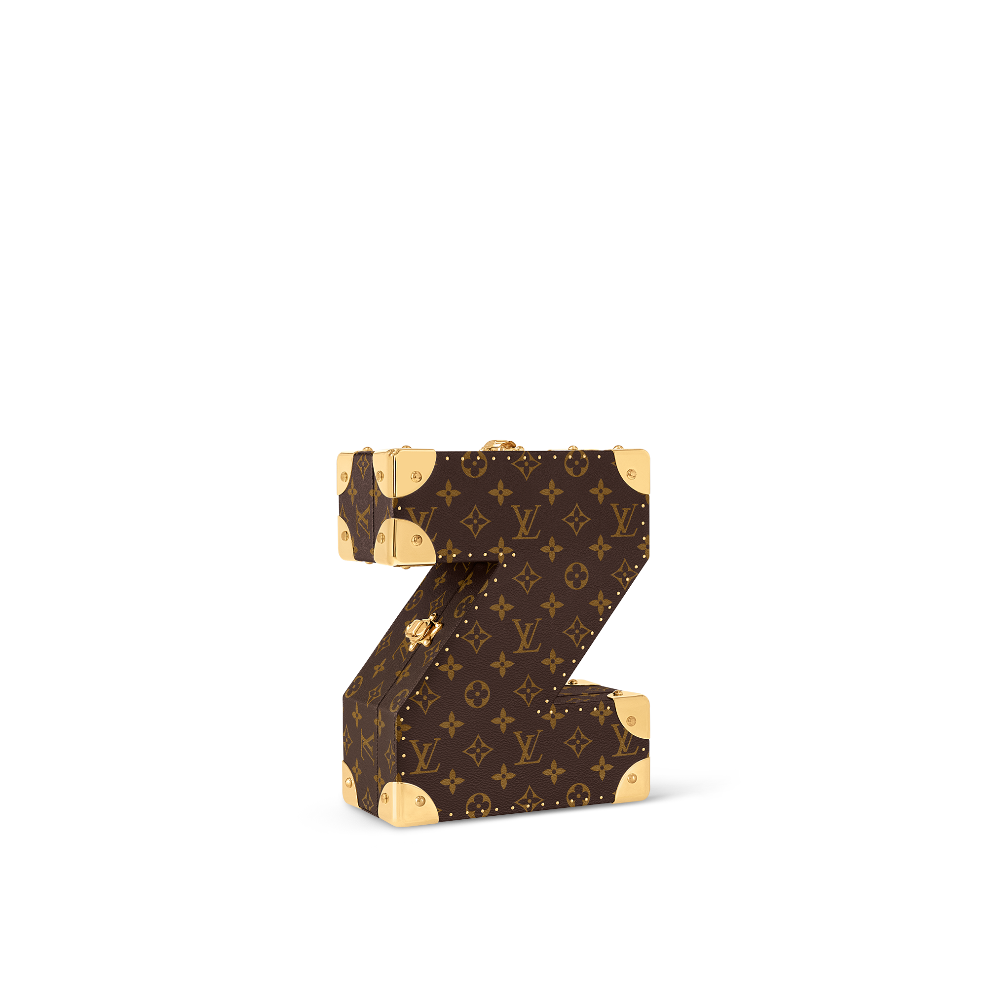 Letter Trunk Z Monogram Canvas in Les Extraordinaires