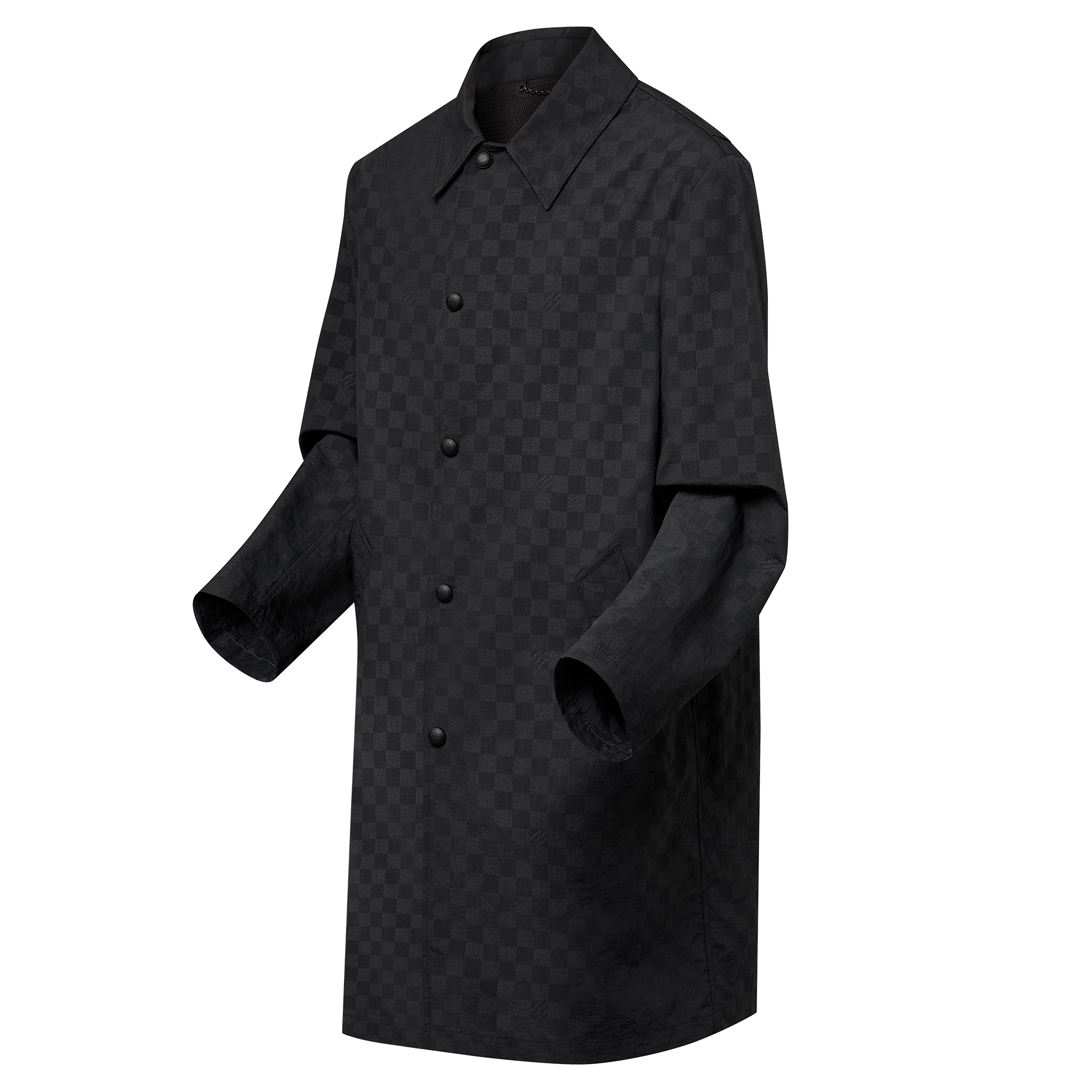 Light Packable Nylon Raincoat  in Men
