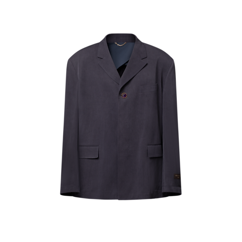 Light Unconstructed Wool Silk Jacket in Men's Ready to Wear Blazers and Jackets collections by Louis Vuitton (Product zoom)